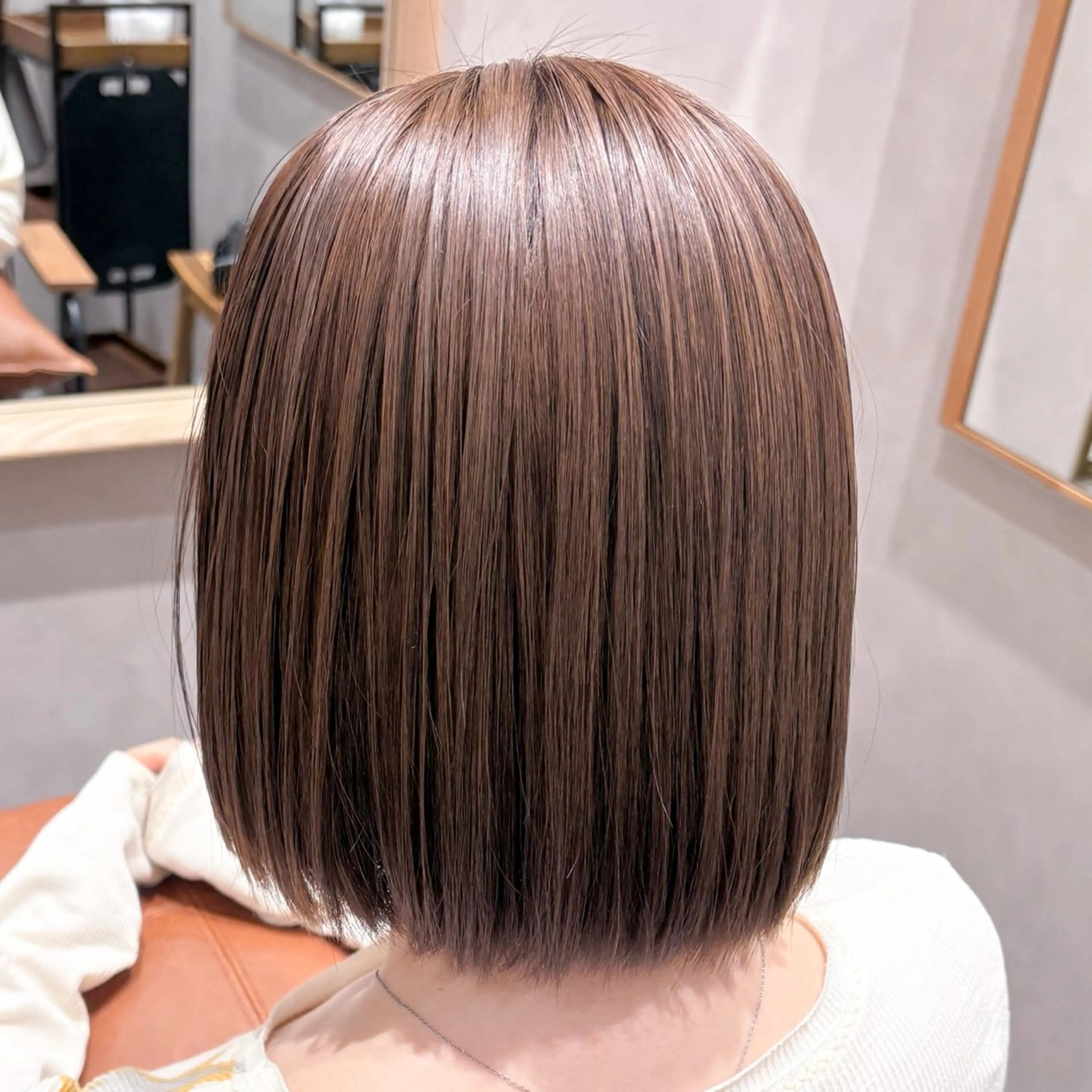 ショート カラー 🍏あおい 🍏 似合わせカラーのヘアスタイル