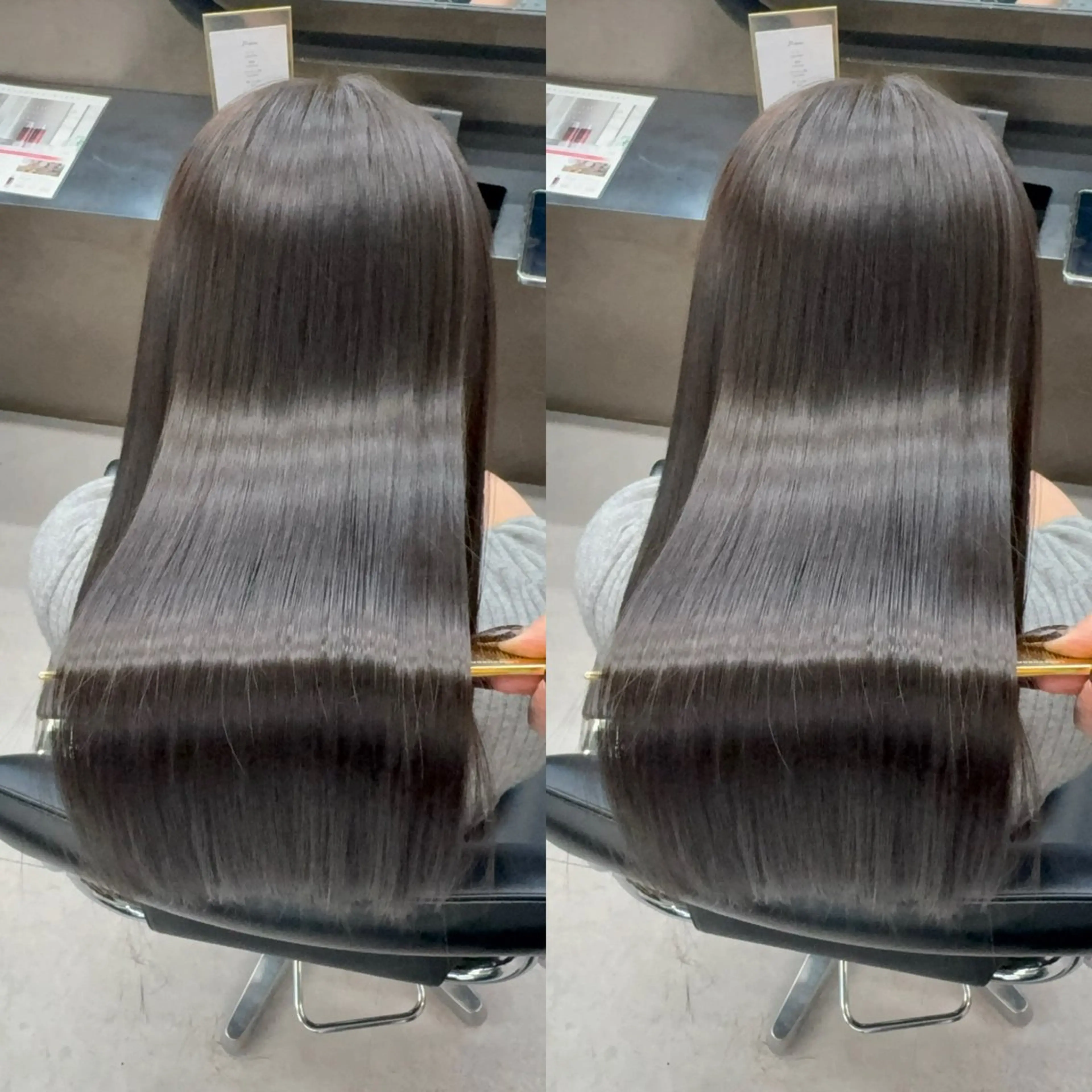 ロング カラー カット ヘアカラー トリートメント 新宿No.1艶髪矯正 美艶カラー/FUKAのヘアスタイル