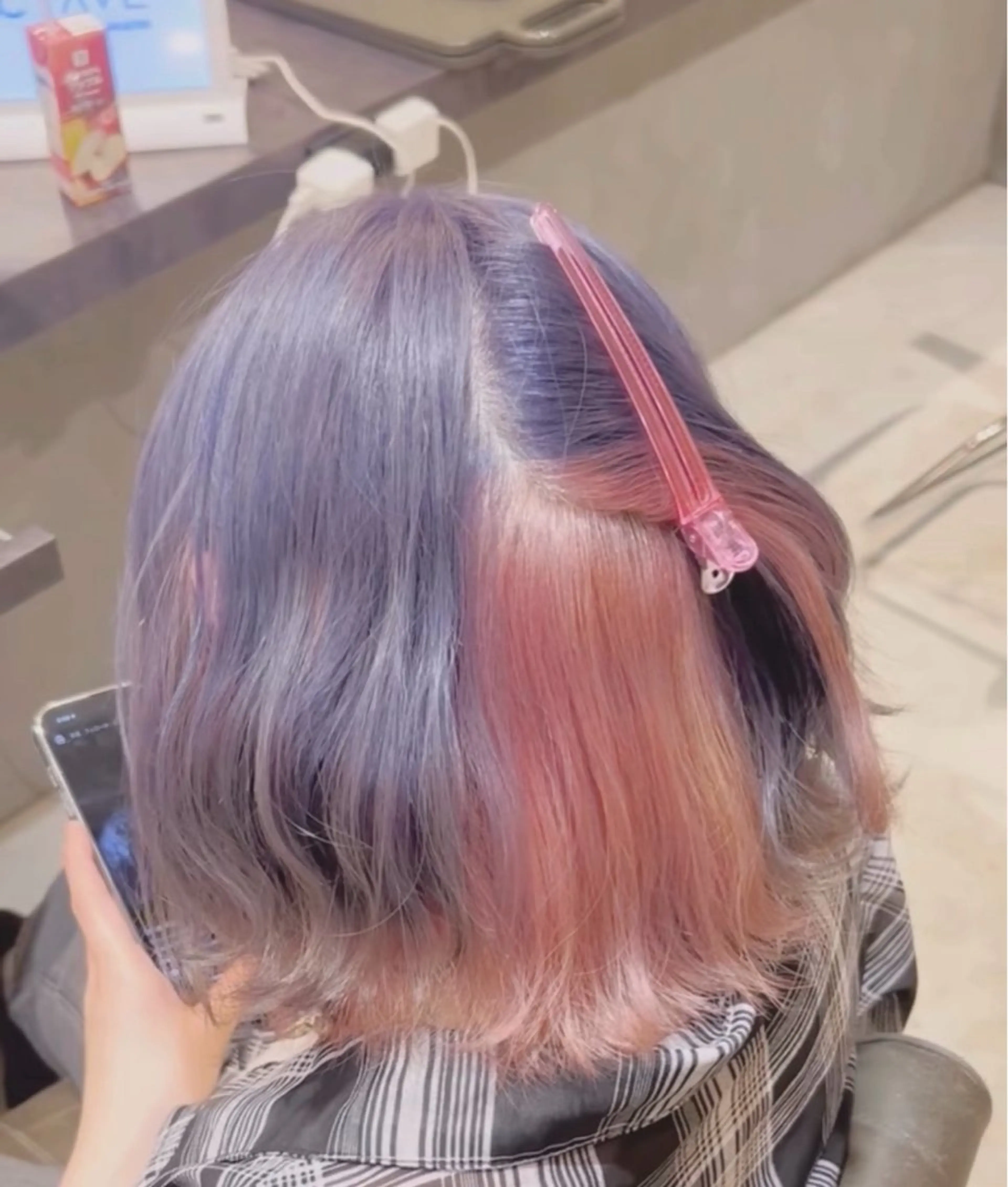 ショート カラー ハイトーン、カラー 特化⟡.·すわ☁️のヘアスタイル