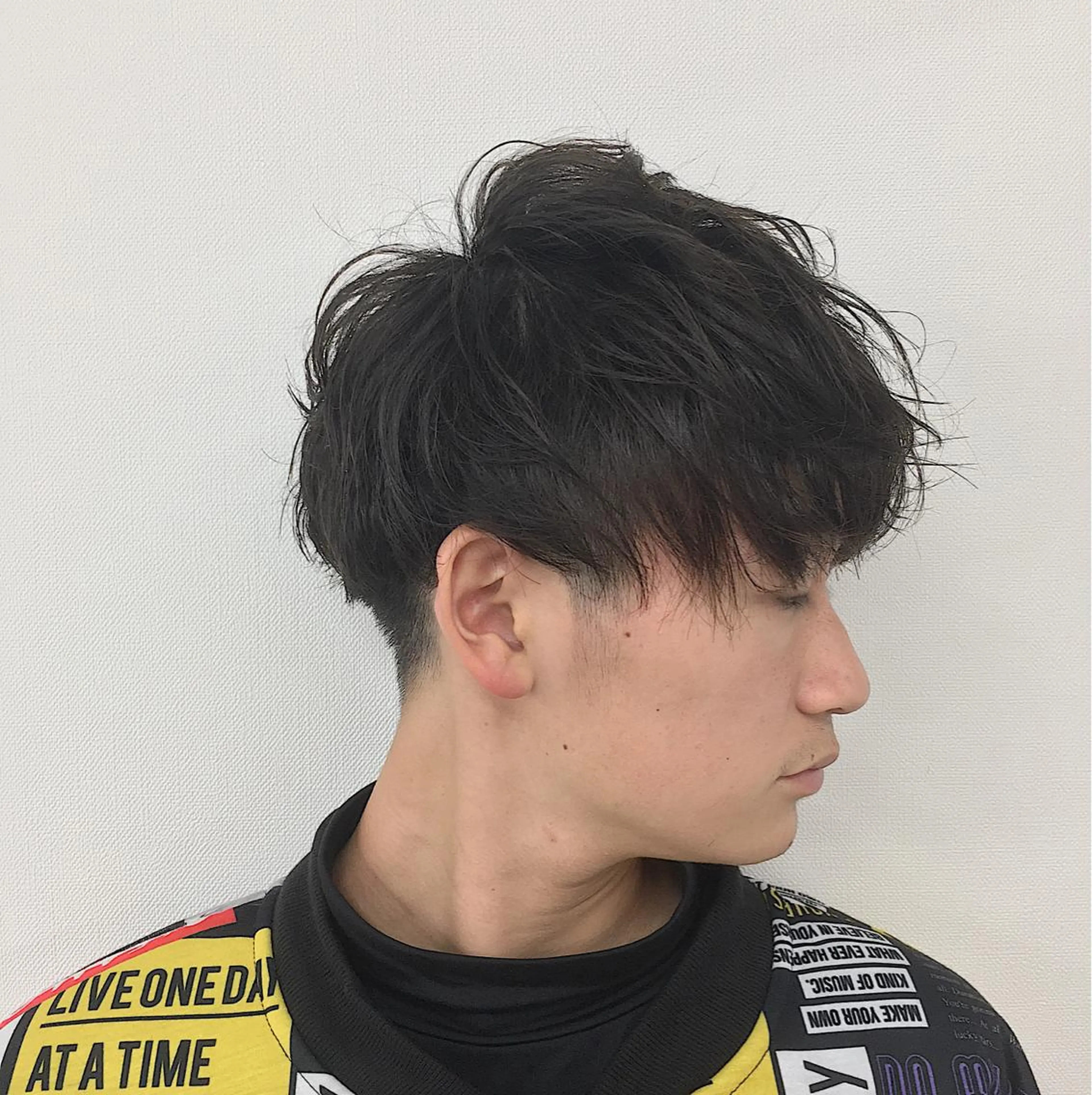 パーマ メンズ マッシュ メンズパーマ メンズサロンLOSS所属・メンズサロン rootのヘアスタイル