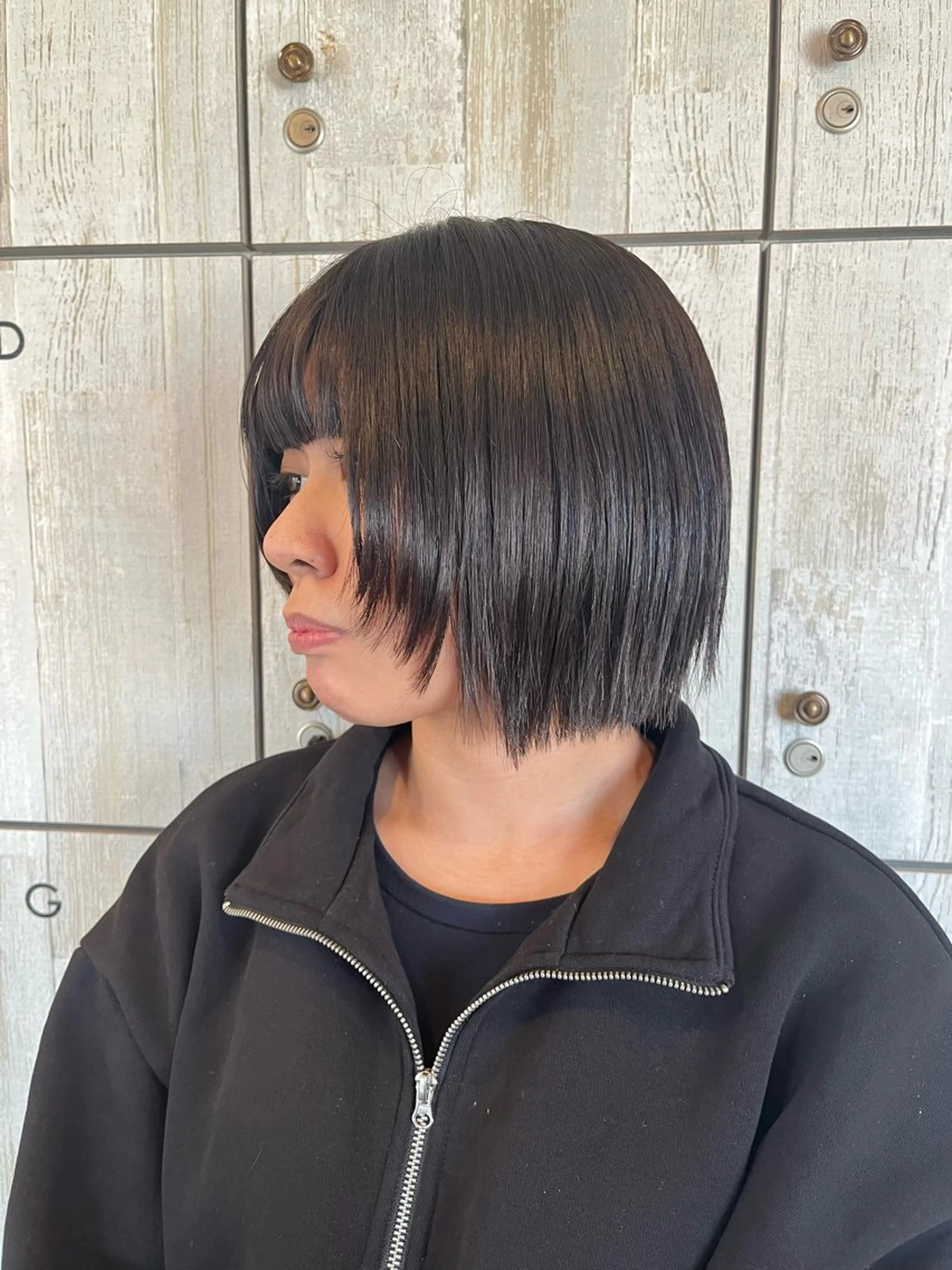 ショート フルールドソレイユ所属・♡ナナコ♡ レイヤー/艶髪のヘアスタイル