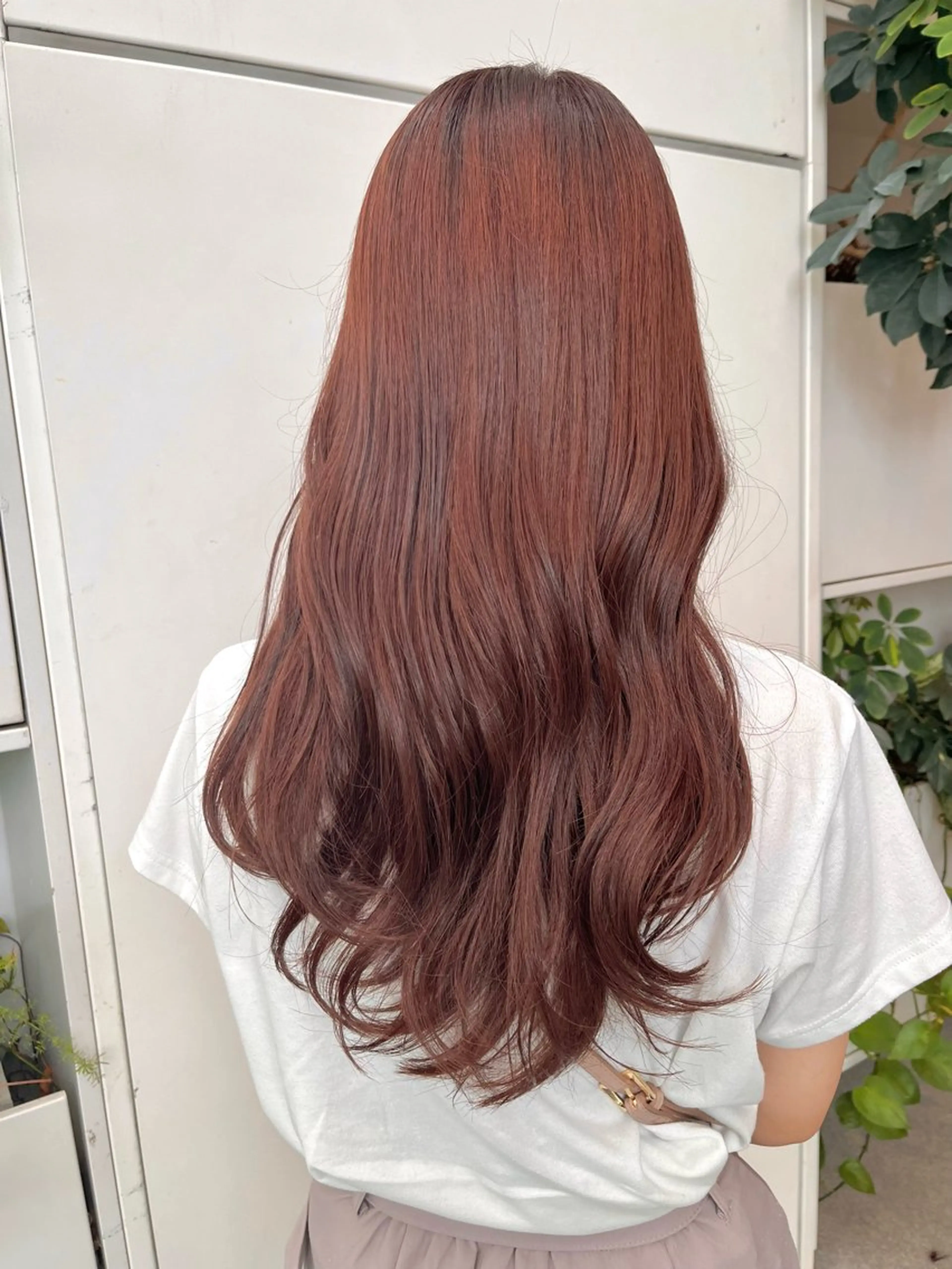 ロング カラー ブラウンカラー ピンクカラー ピンクブラウン ヘアカラー トリートメント くさかみさき🌼暖色 /韓国風/オタク🌼のヘアスタイル