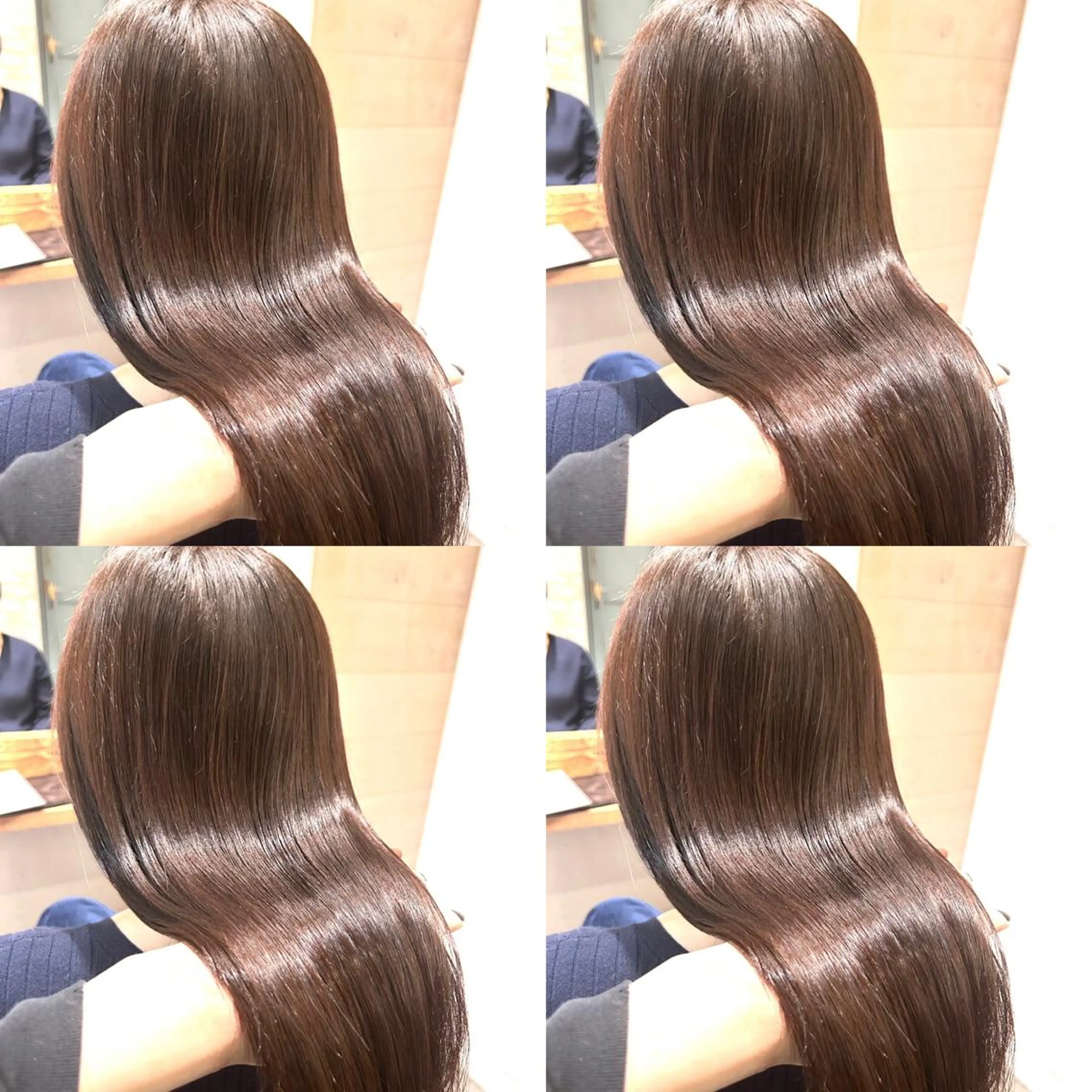 ロング カラー ブラウンカラー ショコラブラウン 髪質改善 韓国レイヤー ×髪質改善✨純大のヘアスタイル
