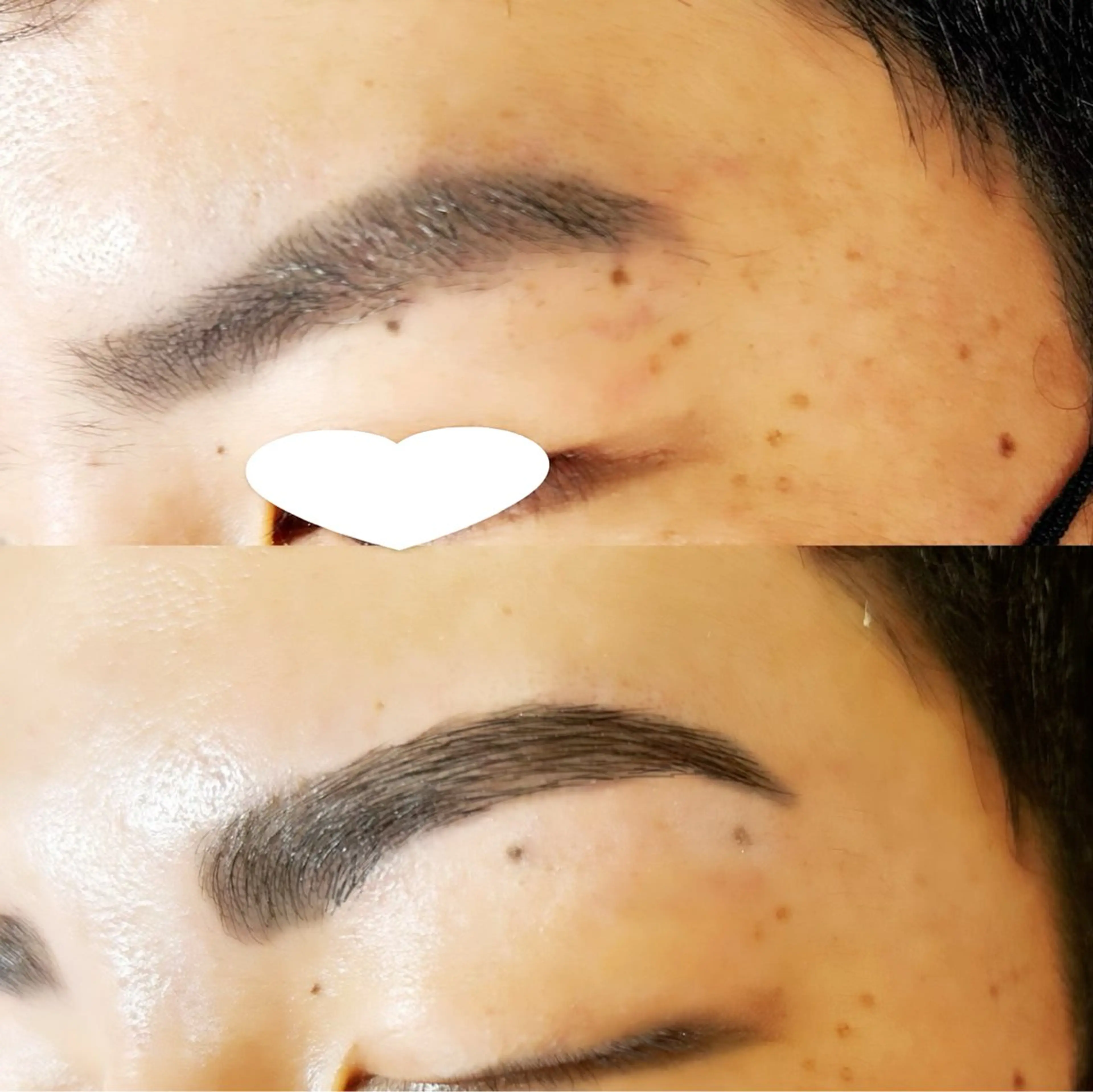 メンズ アイブロウ ハリウッドブロウリフト eyelash salon CHICCHI 下関店所属・chicchi Ayankaのマツエク・マツパデザイン