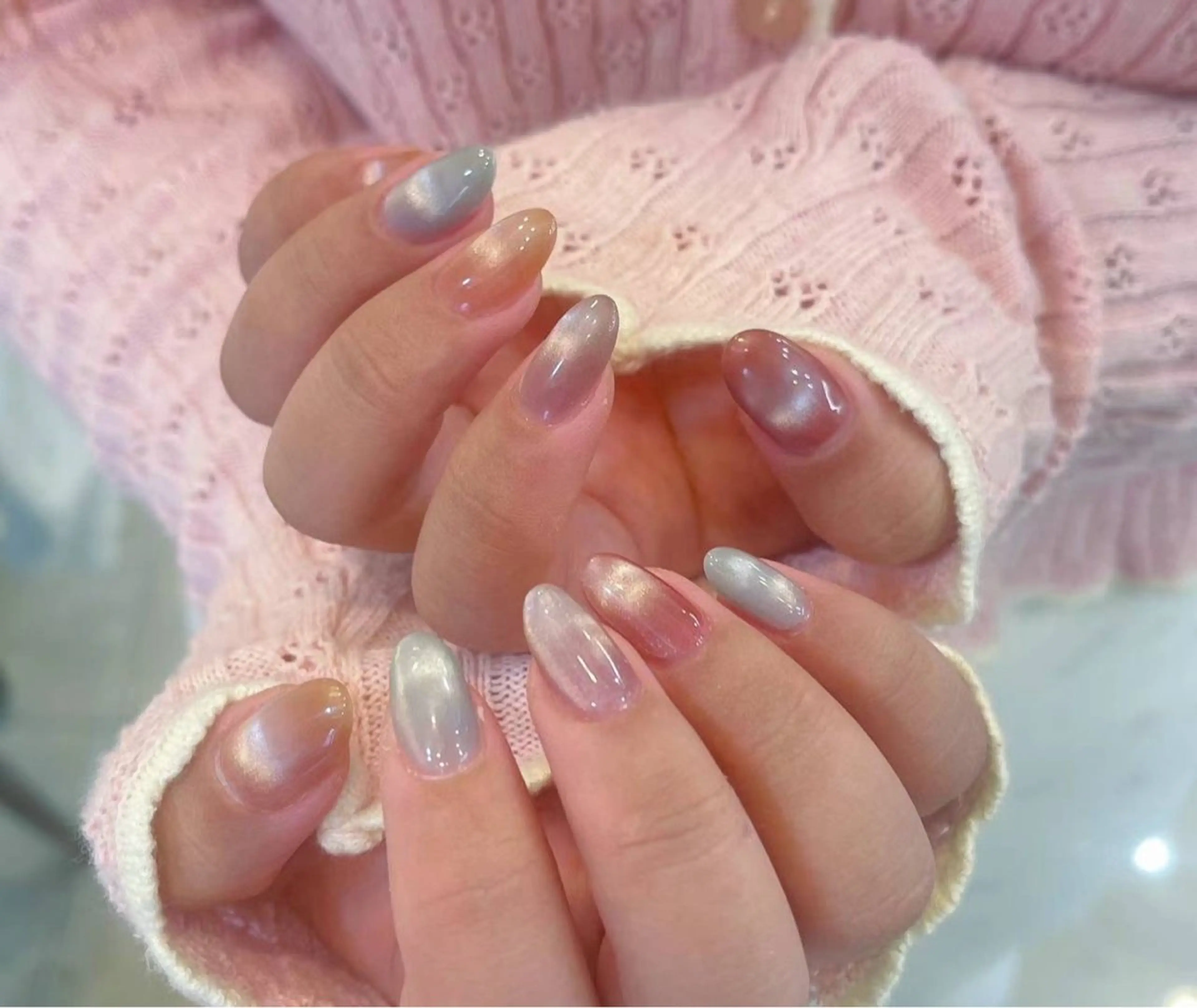 ネイル アートネイル フラワーネイル フットネイル ジェルネイル マグネットネイル Babarla nailのネイルデザイン