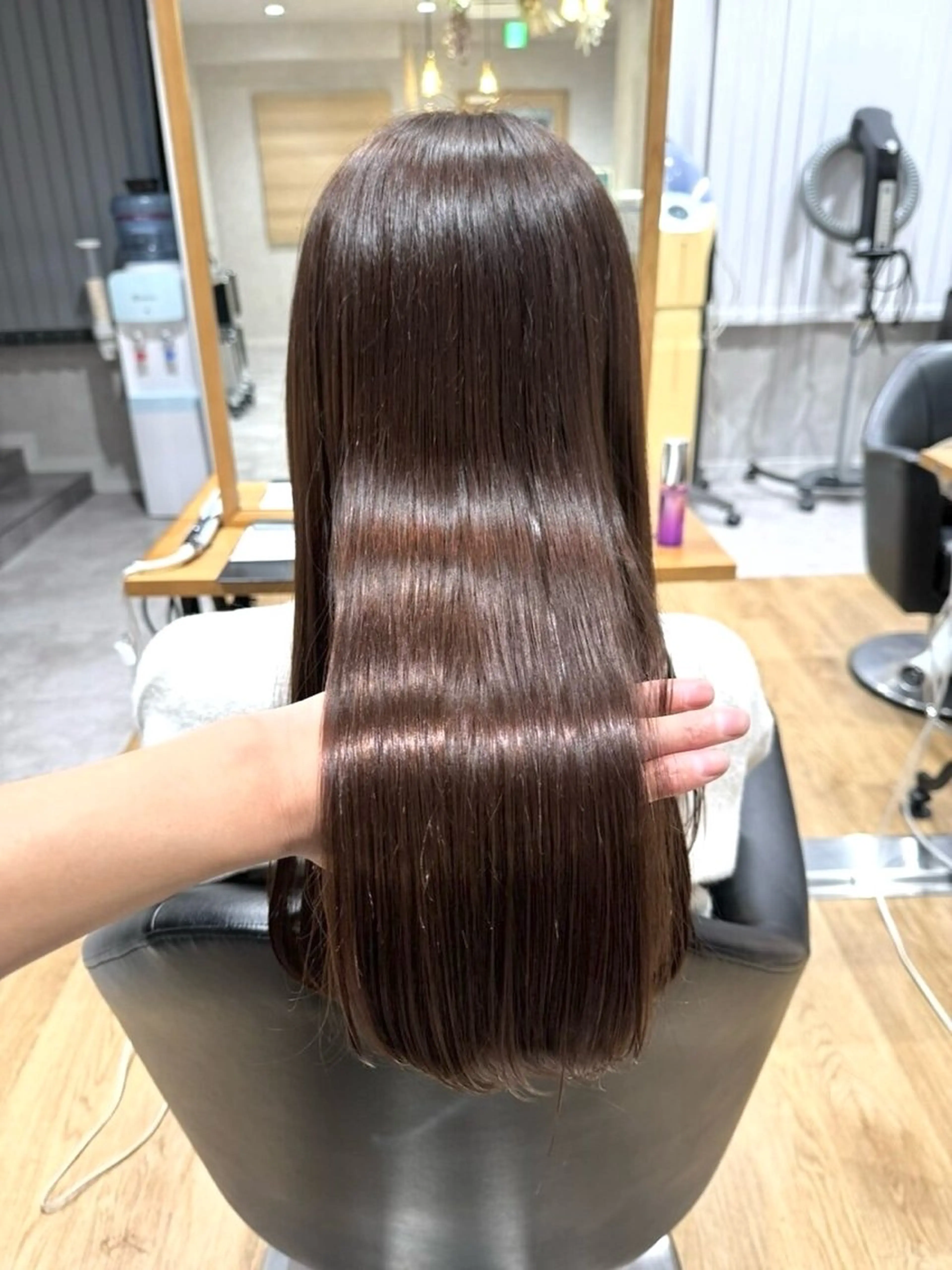 【もう戻れない、この手触り】🫧最新髪質改善『シンズ式ストレート』➕オージュアトリートメント🫧ケアLvMAX‼️の写真