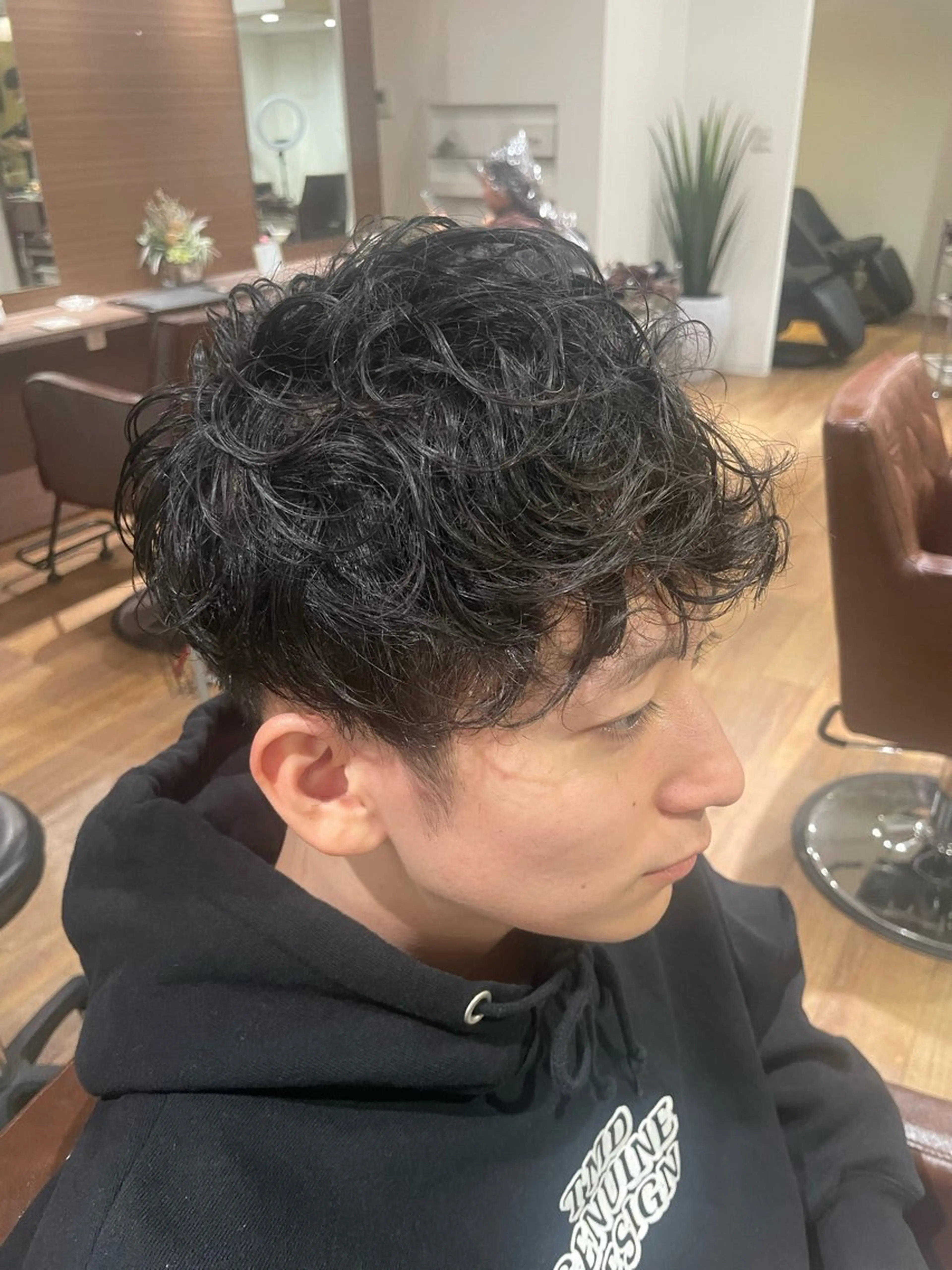 ショート パーマ カット ✨髪のソムリエ✨ 岩川和生（店長）🦄のヘアスタイル