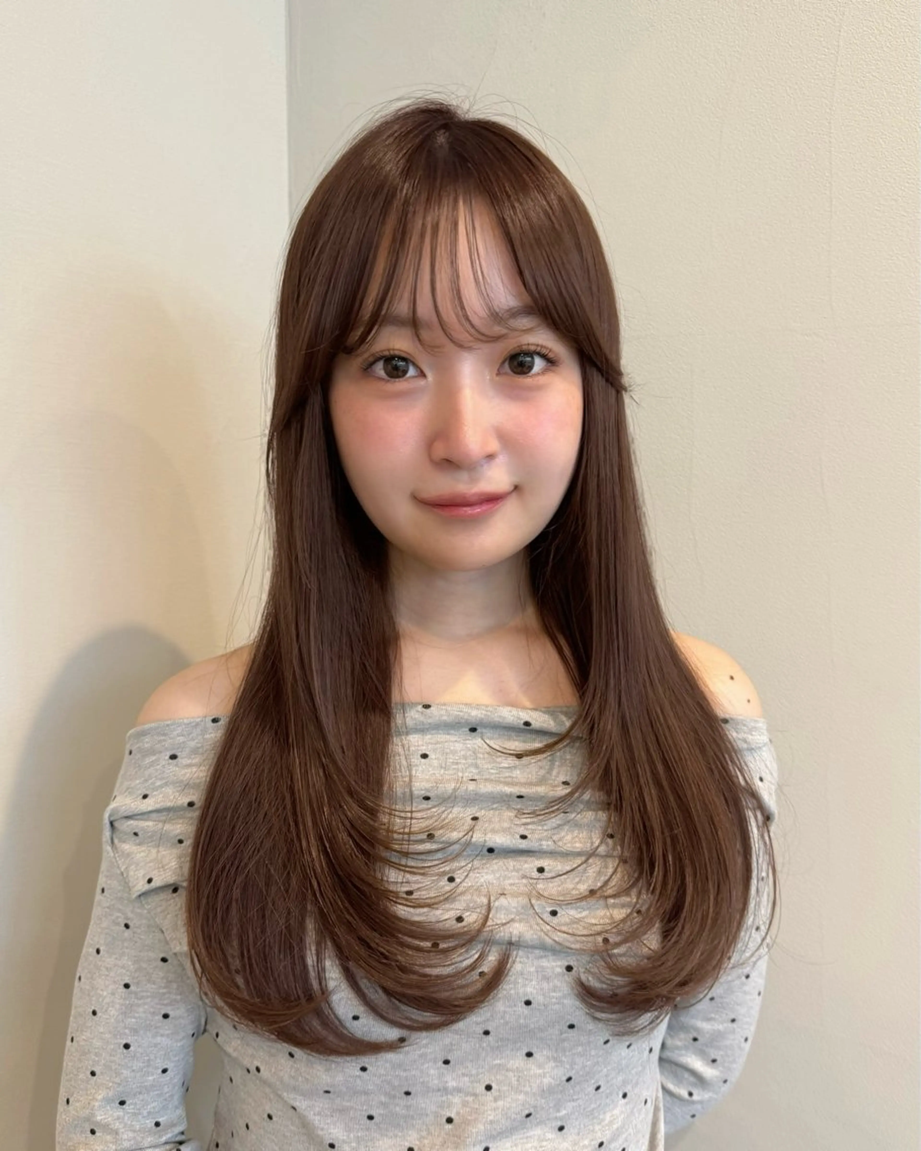 ロング レイヤーカット sora/レイヤー/ 似合わせカット🎀のヘアスタイル