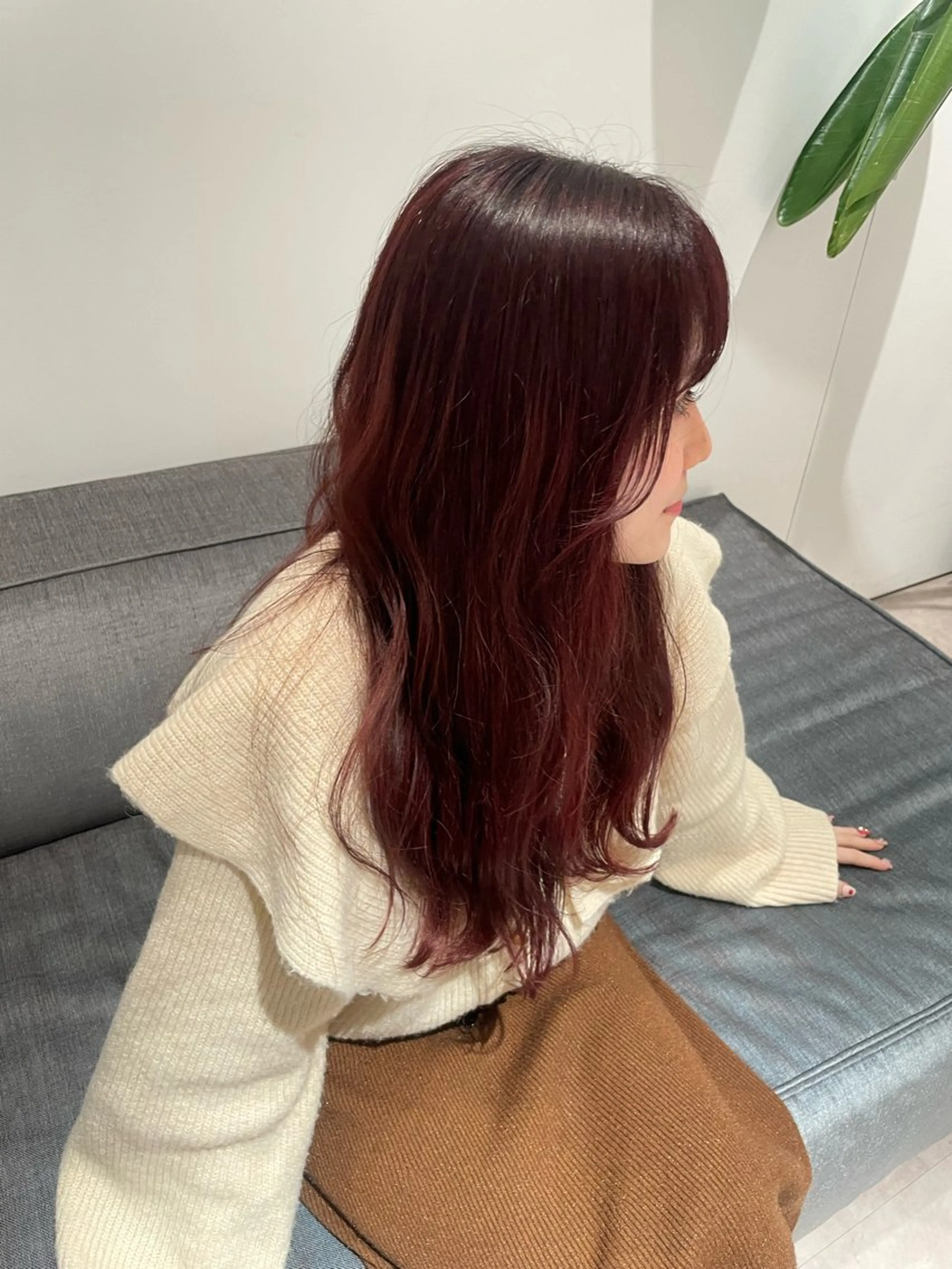 ロング カット ヘアカラー トリートメント NEST by chord （ネストバイコード）所属・🤍関根 朋香🤍のヘアスタイル