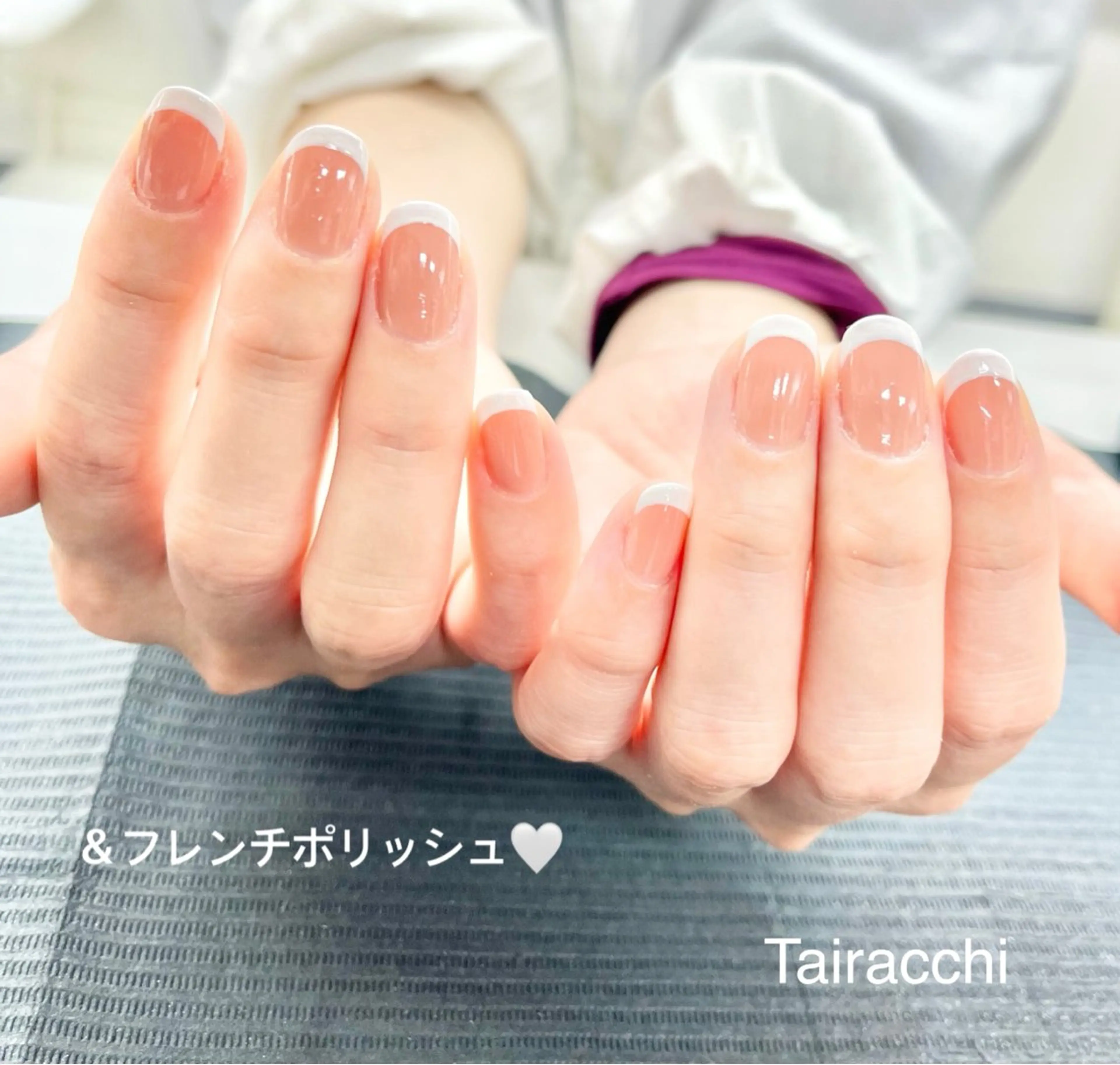 ネイル フレンチネイル Tairacchi ﾀｲﾗｯﾁのネイルデザイン