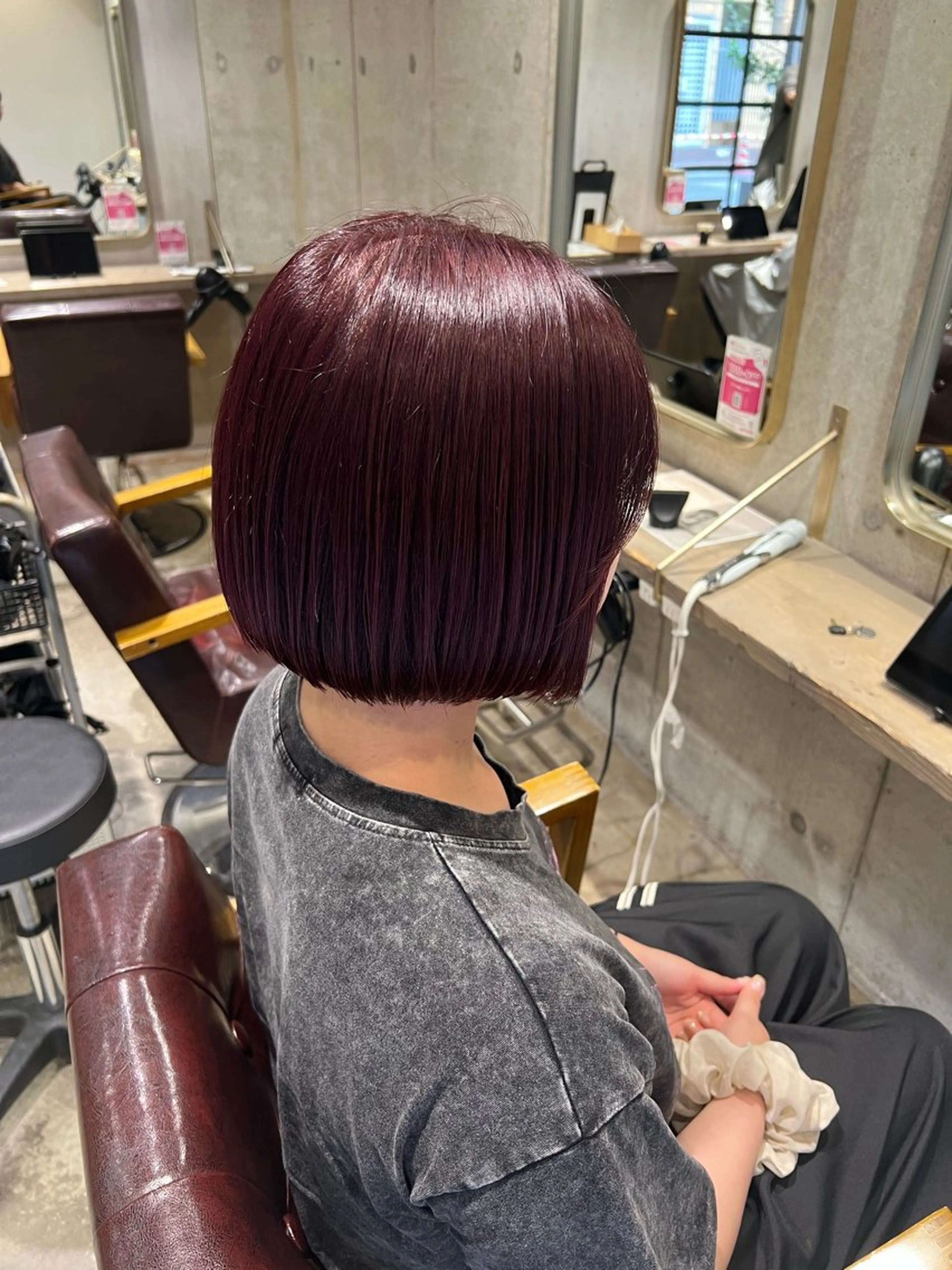 ショート カット ヘアカラー ✨️モデル募集中✨️ 上野/神谷 冬桜弥のヘアスタイル