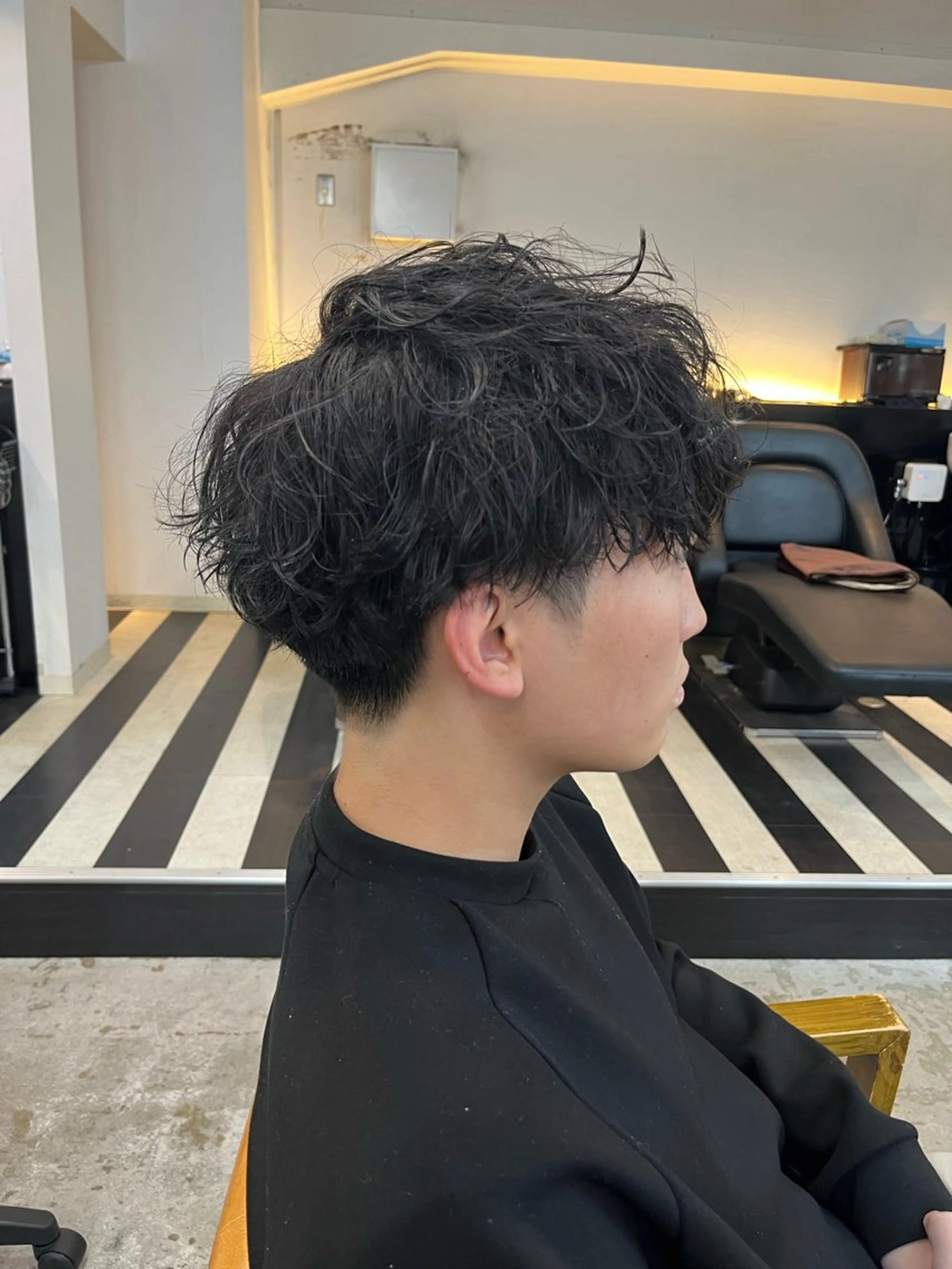 パーマ メンズ メンズハイライト メンズパーマ スペインカール スパイキーショート メンズツイストパーマ カット パーマ toledo8 by HEADLIGHT 横浜店所属・💇メンズパーマ💇 木村賢司のヘアスタイル