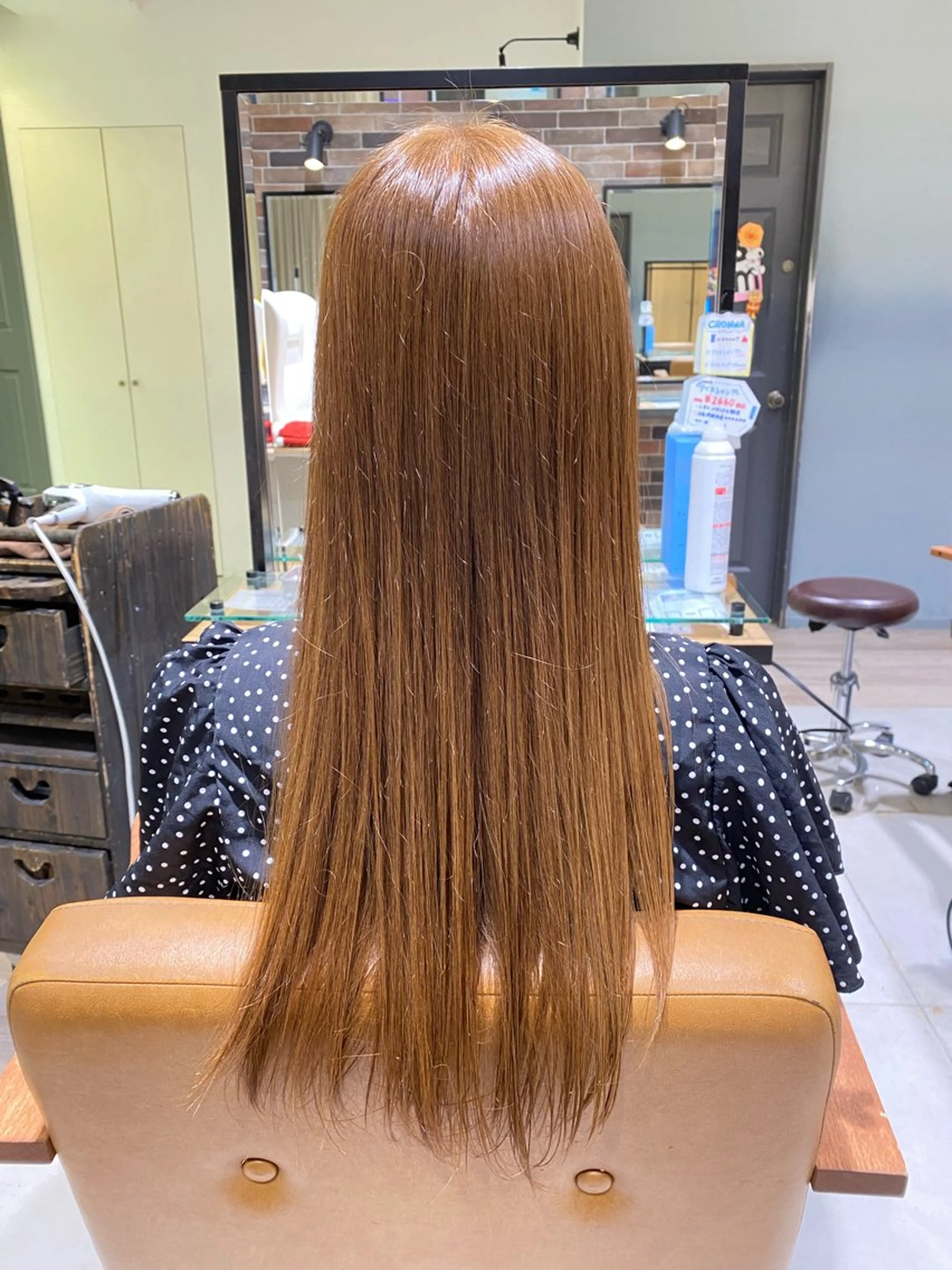 ロング ヘアカラー 暖色/透明感/うる艶 HIMEKAのヘアスタイル