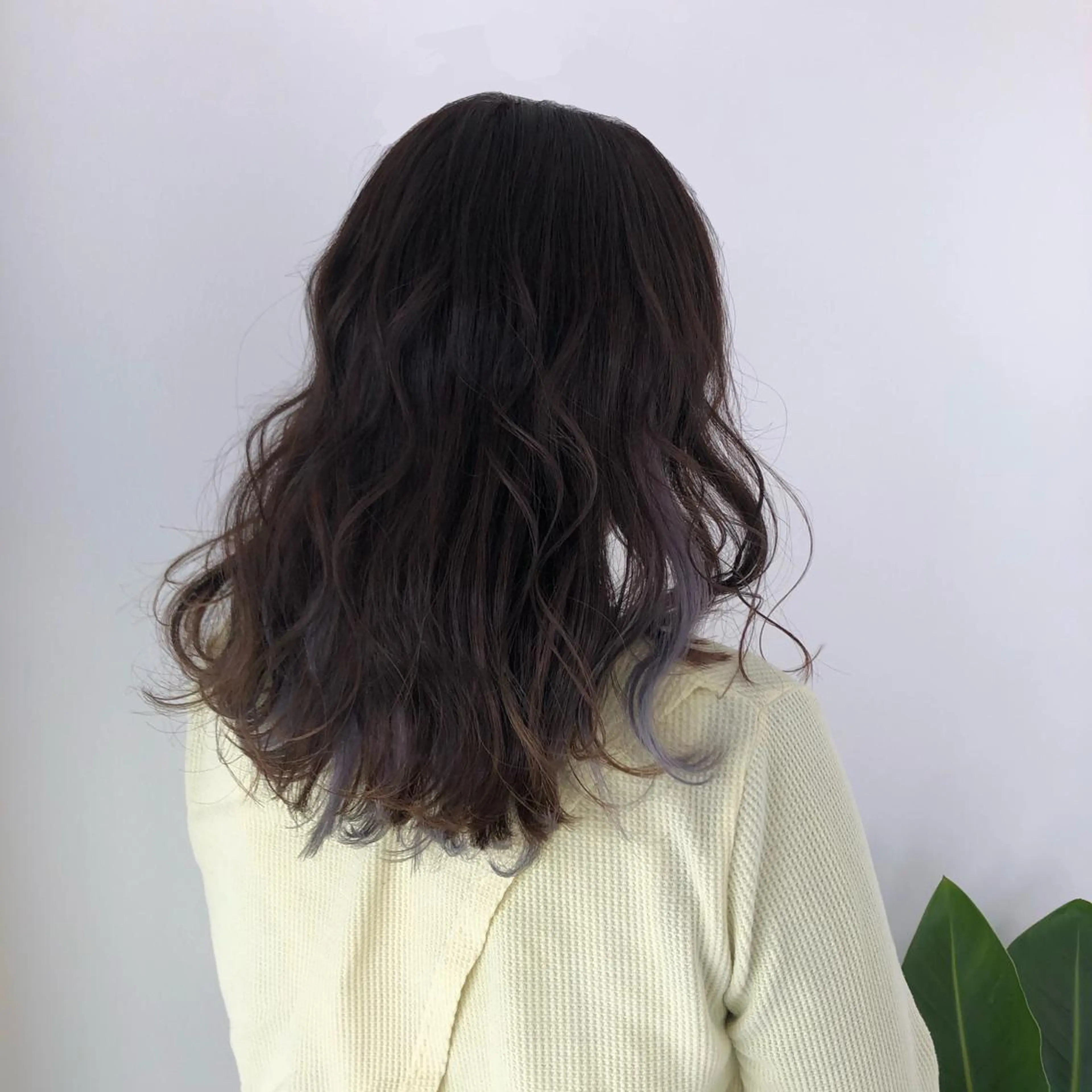 ミディアム カラー ヘアアレンジ CREAPY　日向野 利菜のヘアスタイル