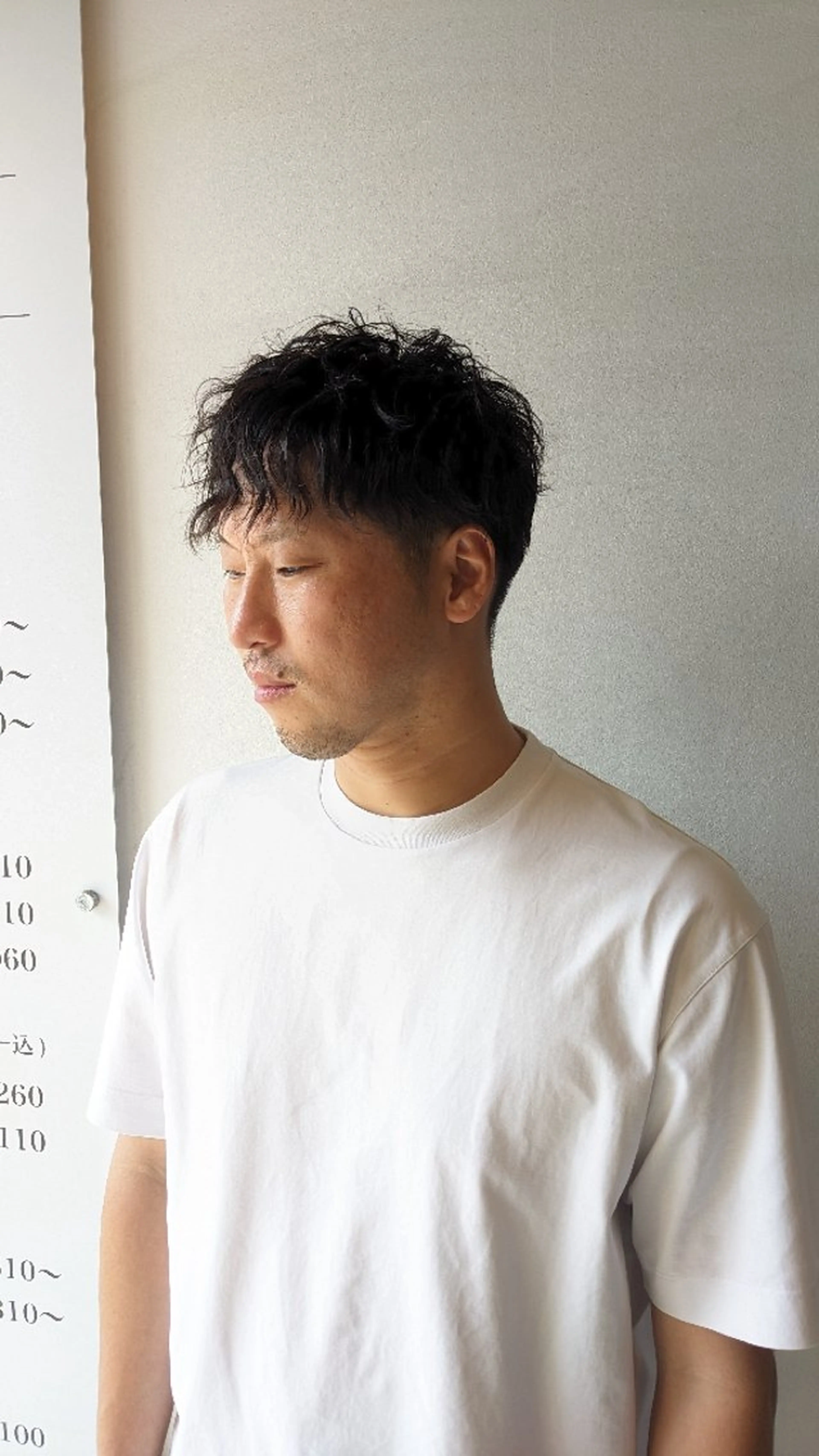 ショート メンズ パーマ カット パーマ Russo(ルッソ)所属・こにし/蒲生四丁目 /髪質改善/スパのヘアスタイル