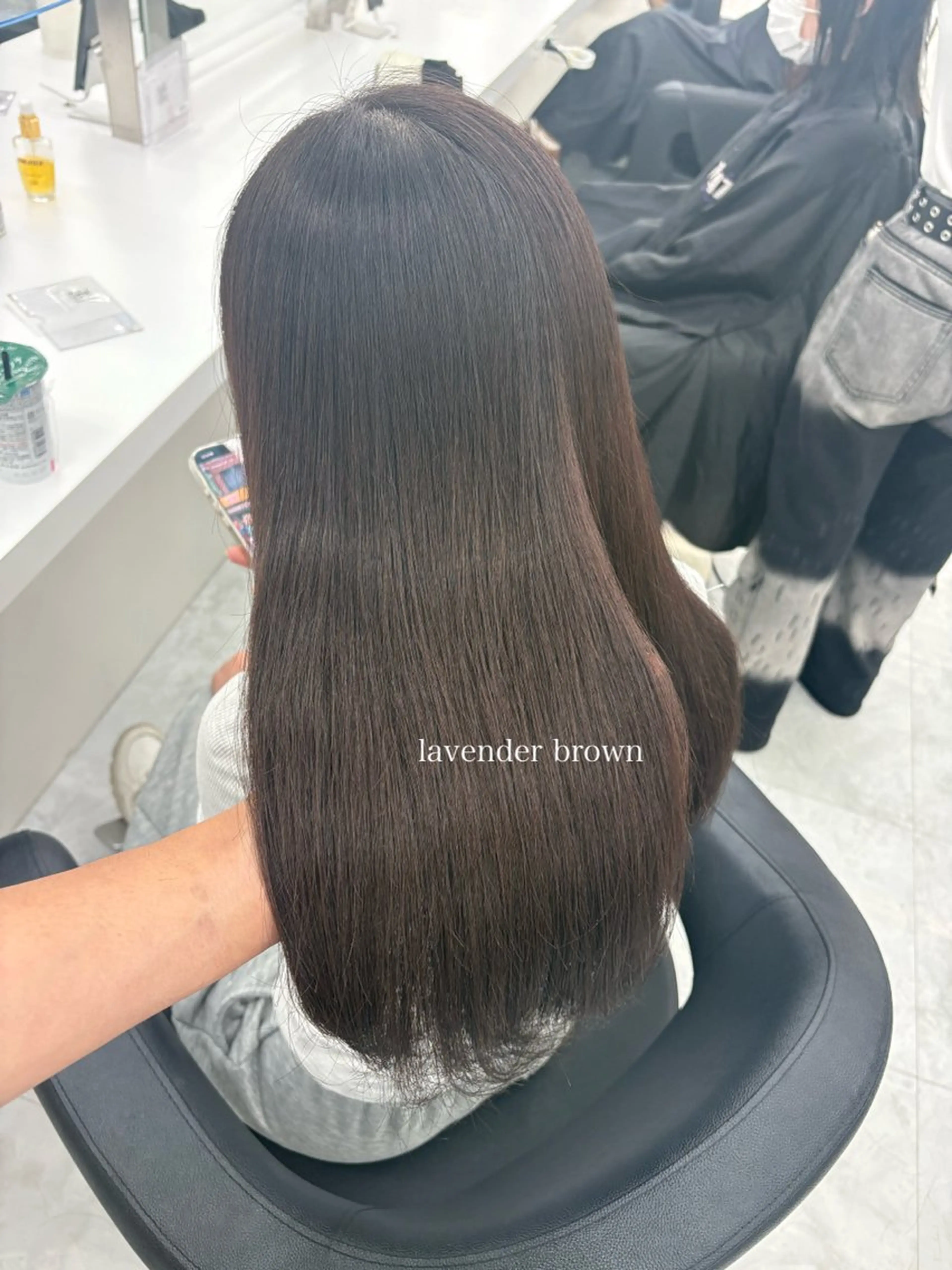 ロング カラー kazuki🍑韓国 トレンド暖色🫗のヘアスタイル