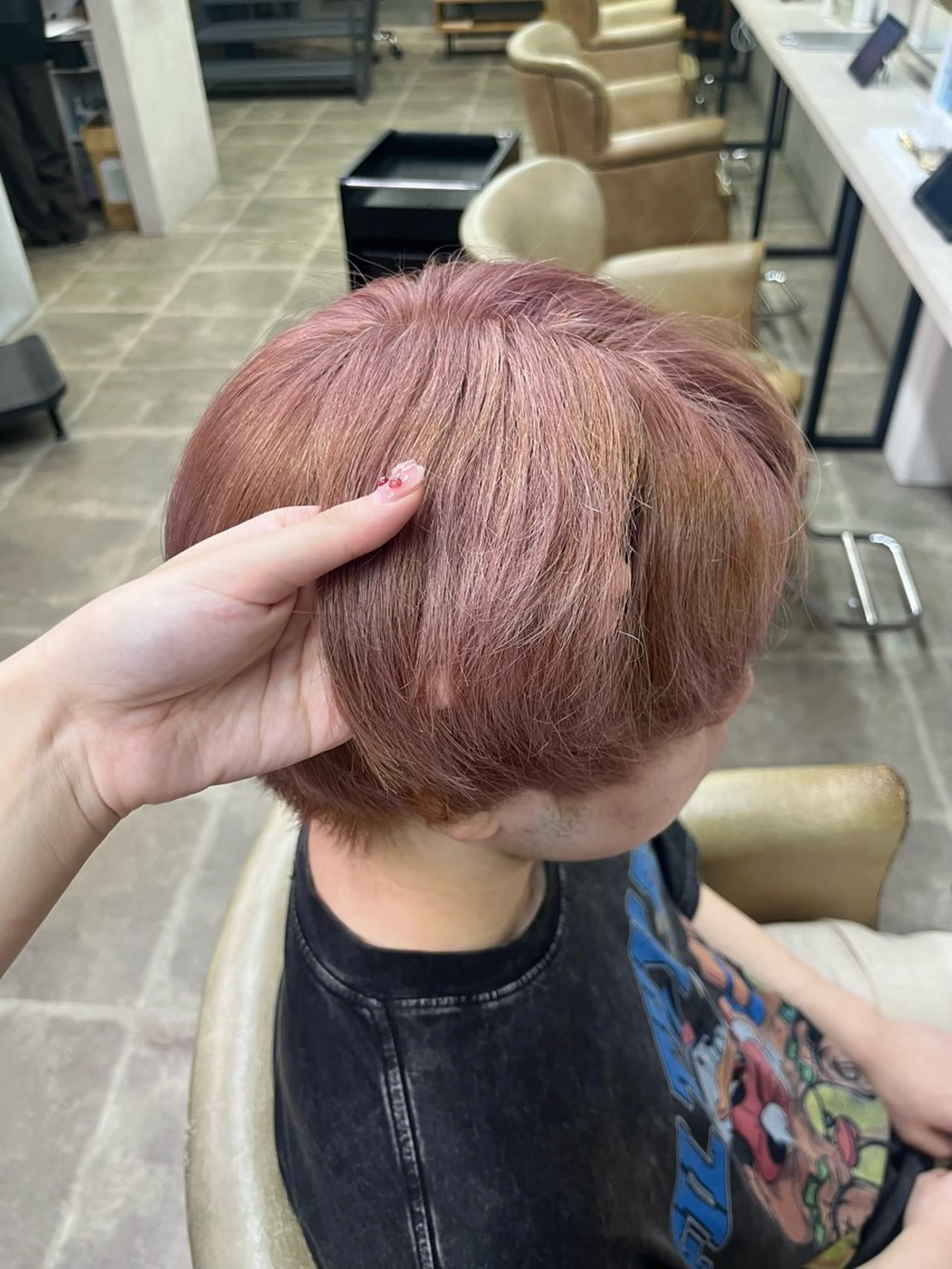 メンズカラー¥3,300の写真
