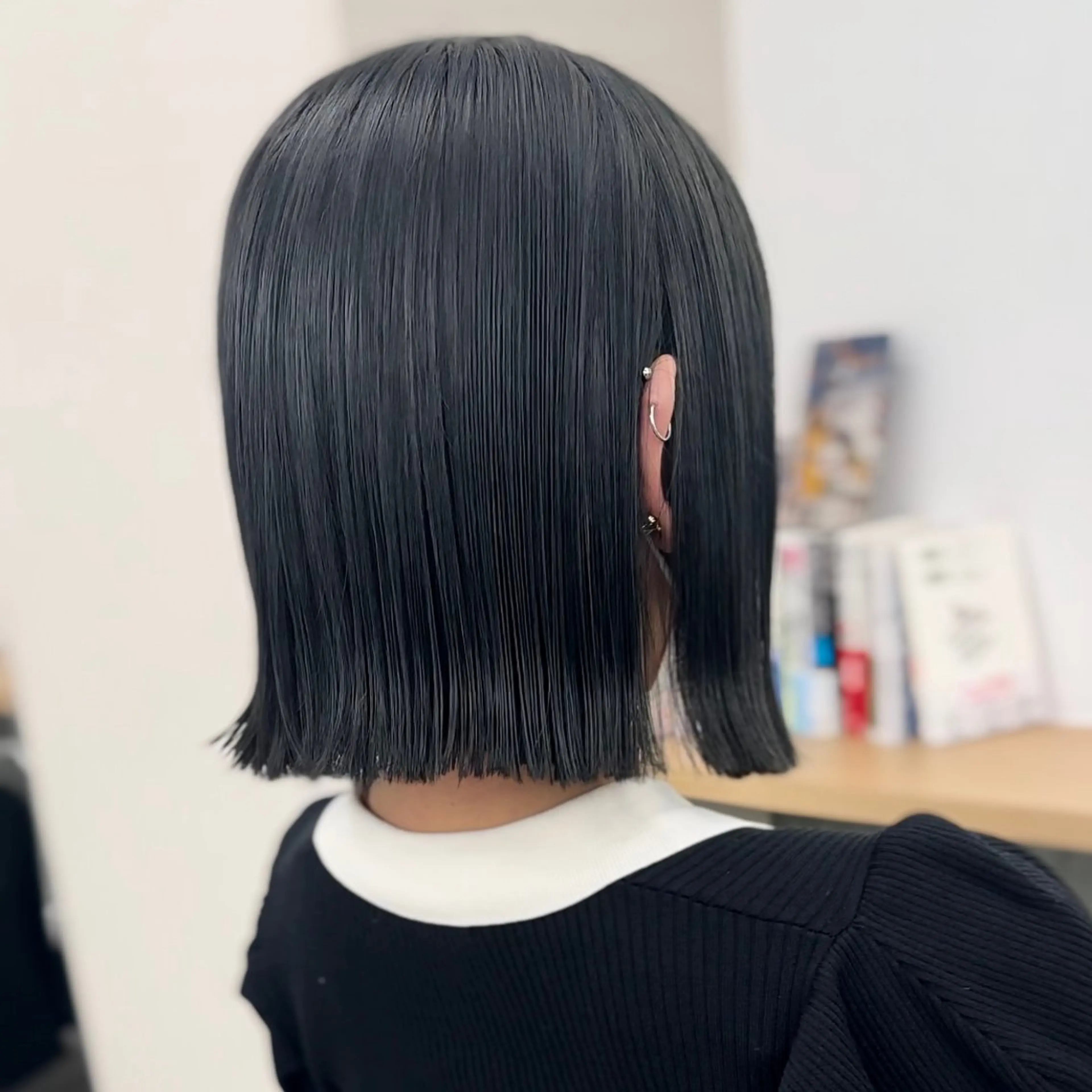 ミディアム カラー カット ヘアカラー トリートメント ブリーチなし/レイヤ ー特化🌈Tommyのヘアスタイル