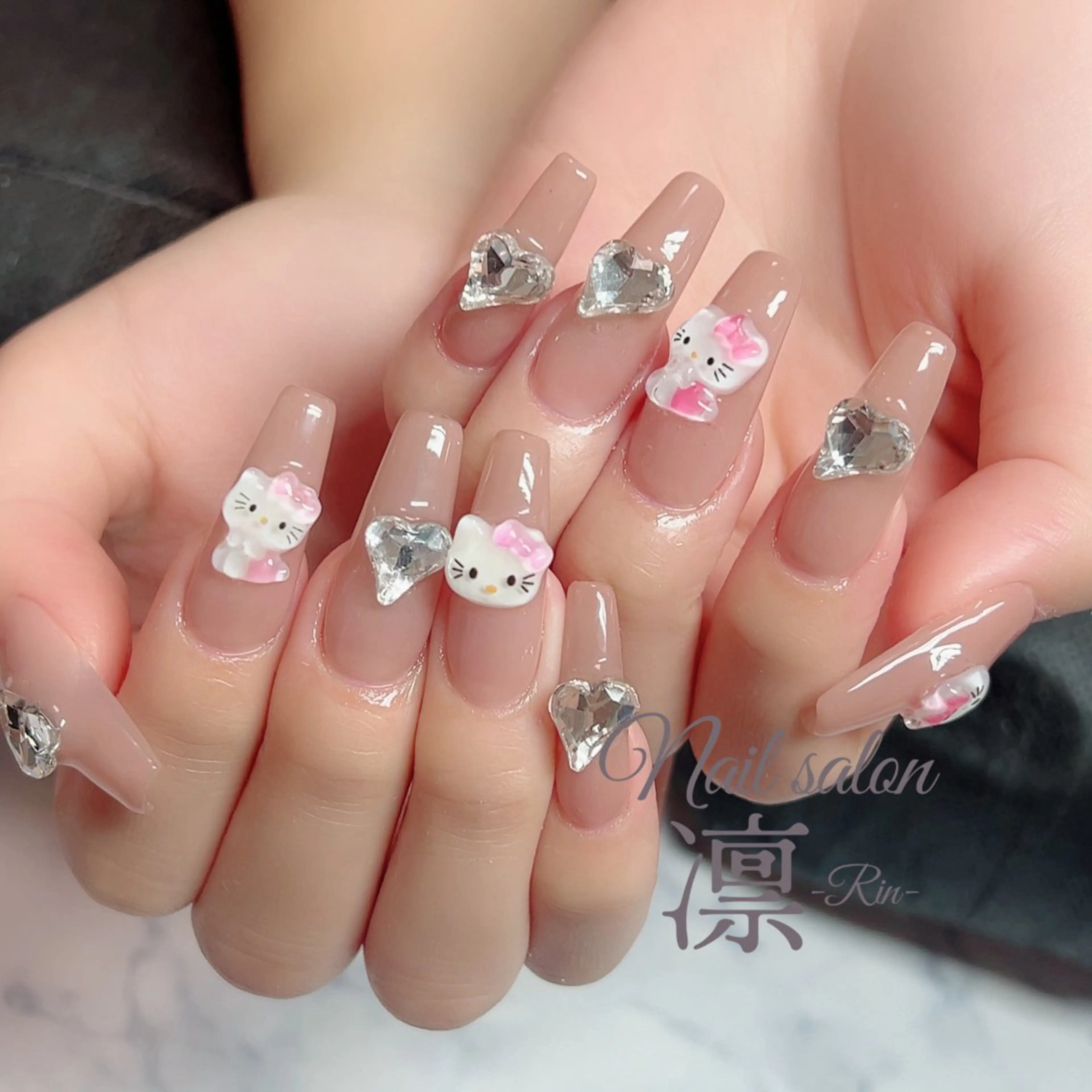 ネイル スカルプネイル private salon凛のネイルデザイン