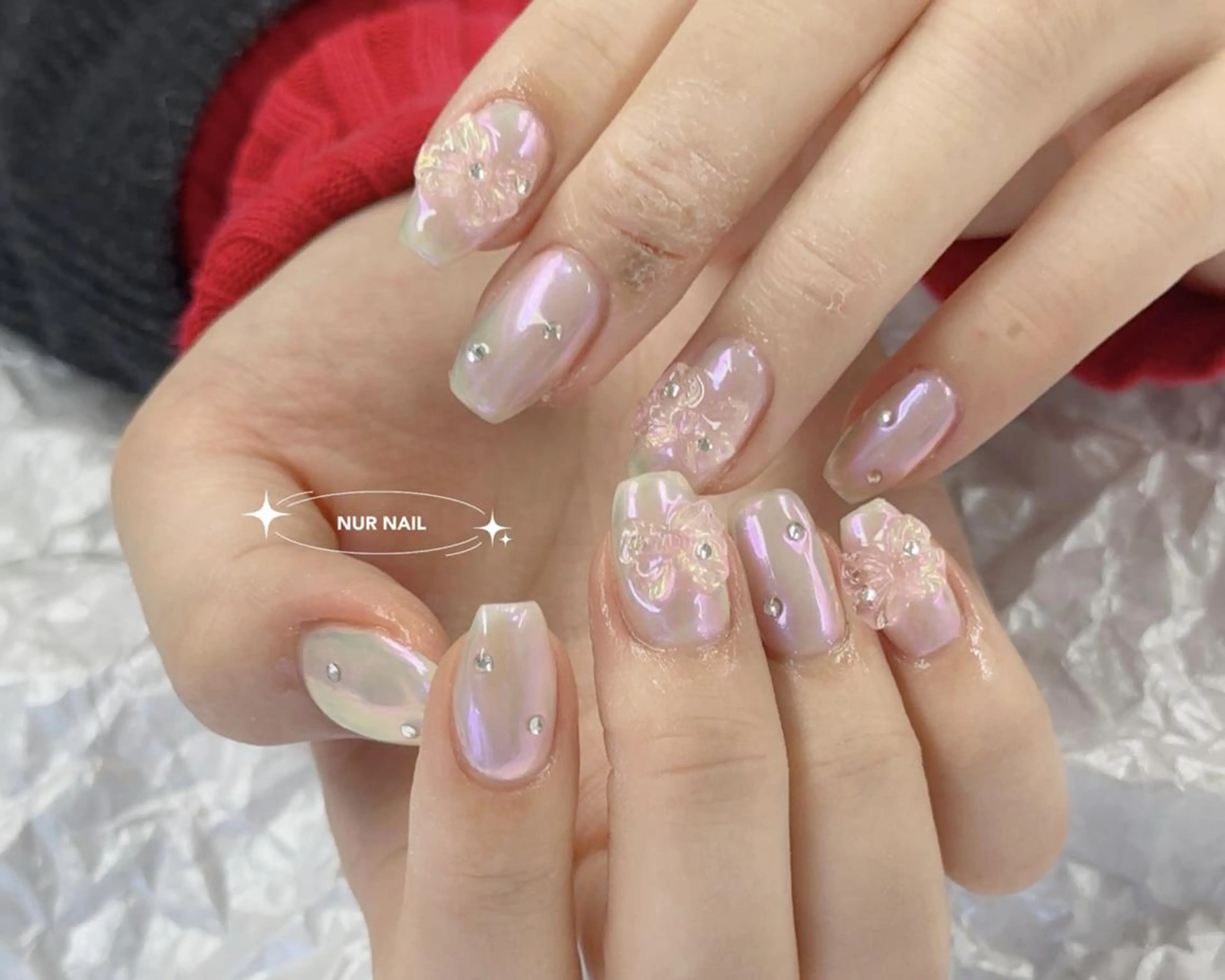 ネイル ハンドネイル ハンドケア RINA 🤍のネイルデザイン