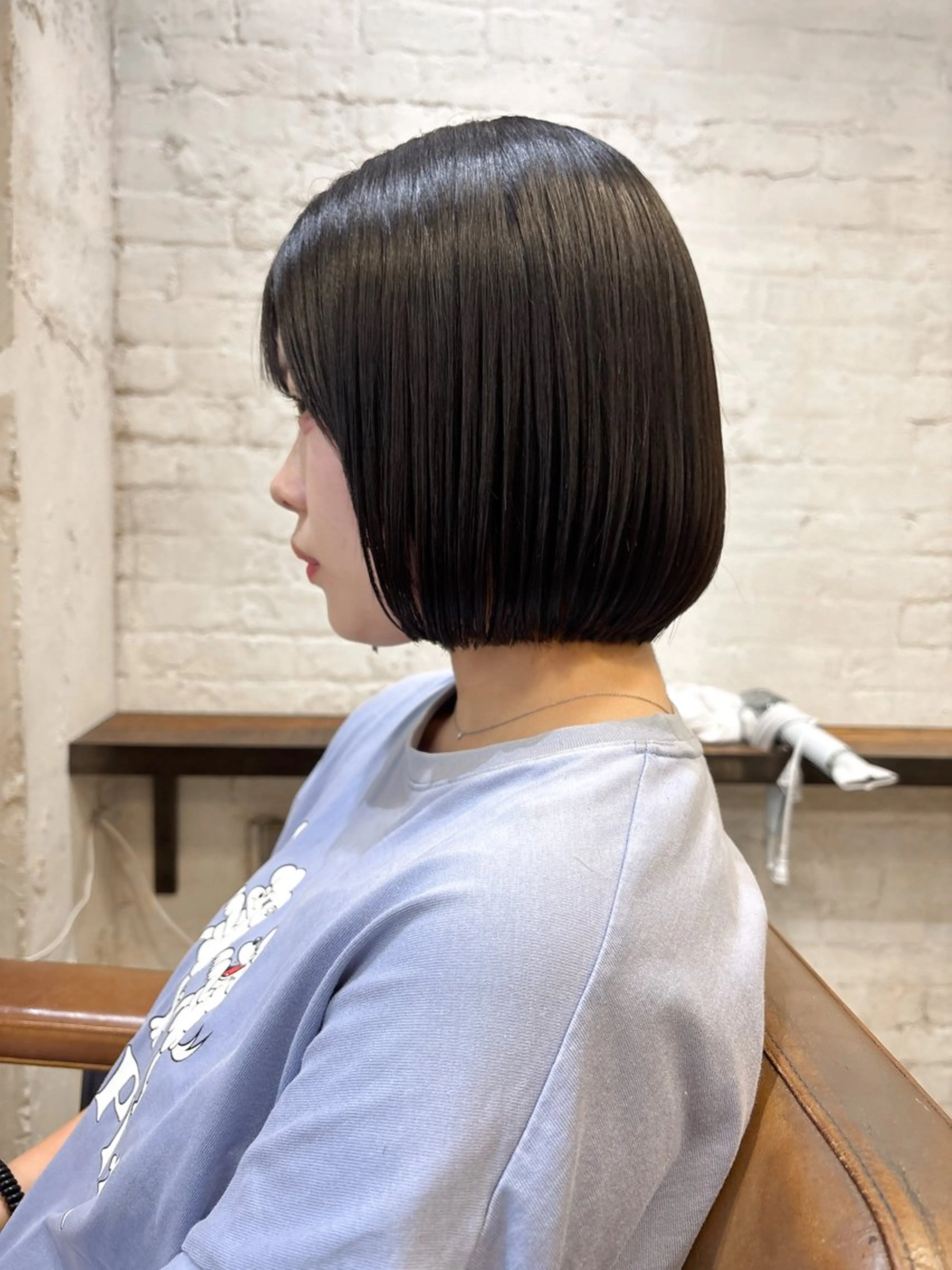 ショート ボブ カット MINX青山店所属・結莉/ボブ/ 縮毛矯正のヘアスタイル