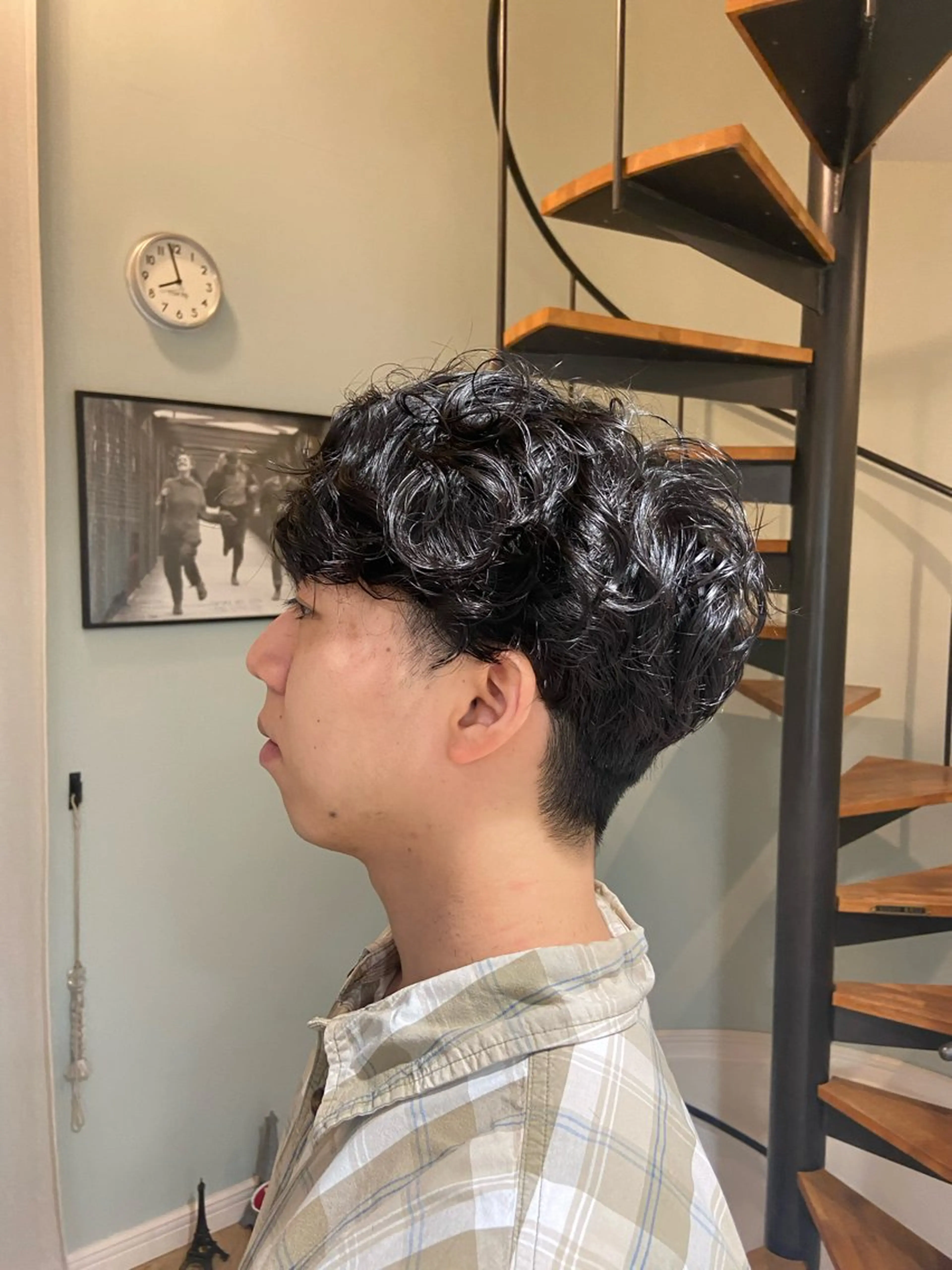 メンズ atelier doux dimanche(アトリエ・ドゥー・ディマンシュ)所属・Fukamiレイヤー 透明感カラーのヘアスタイル