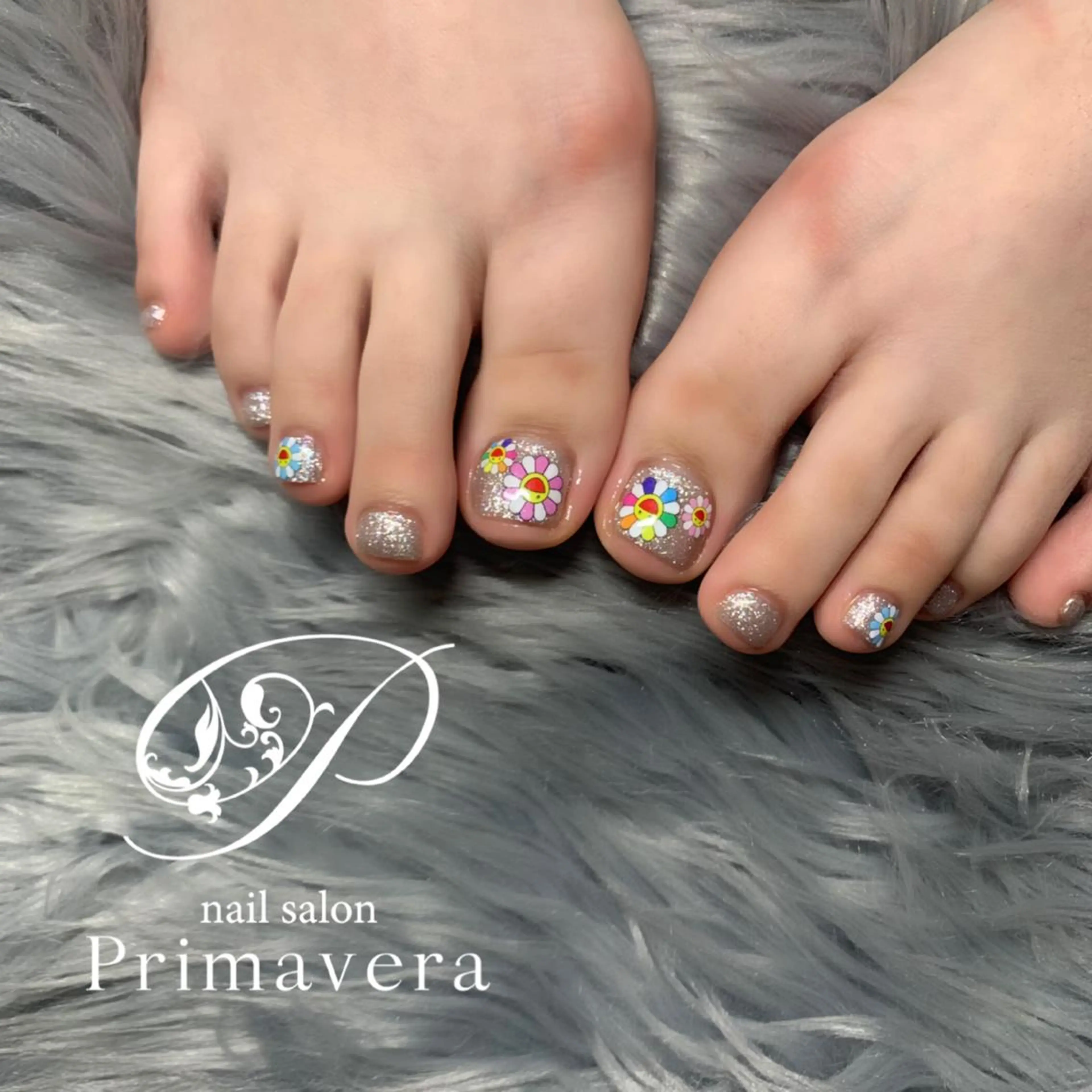 ネイル primavera ワンホン系/ちゅるんのネイルデザイン