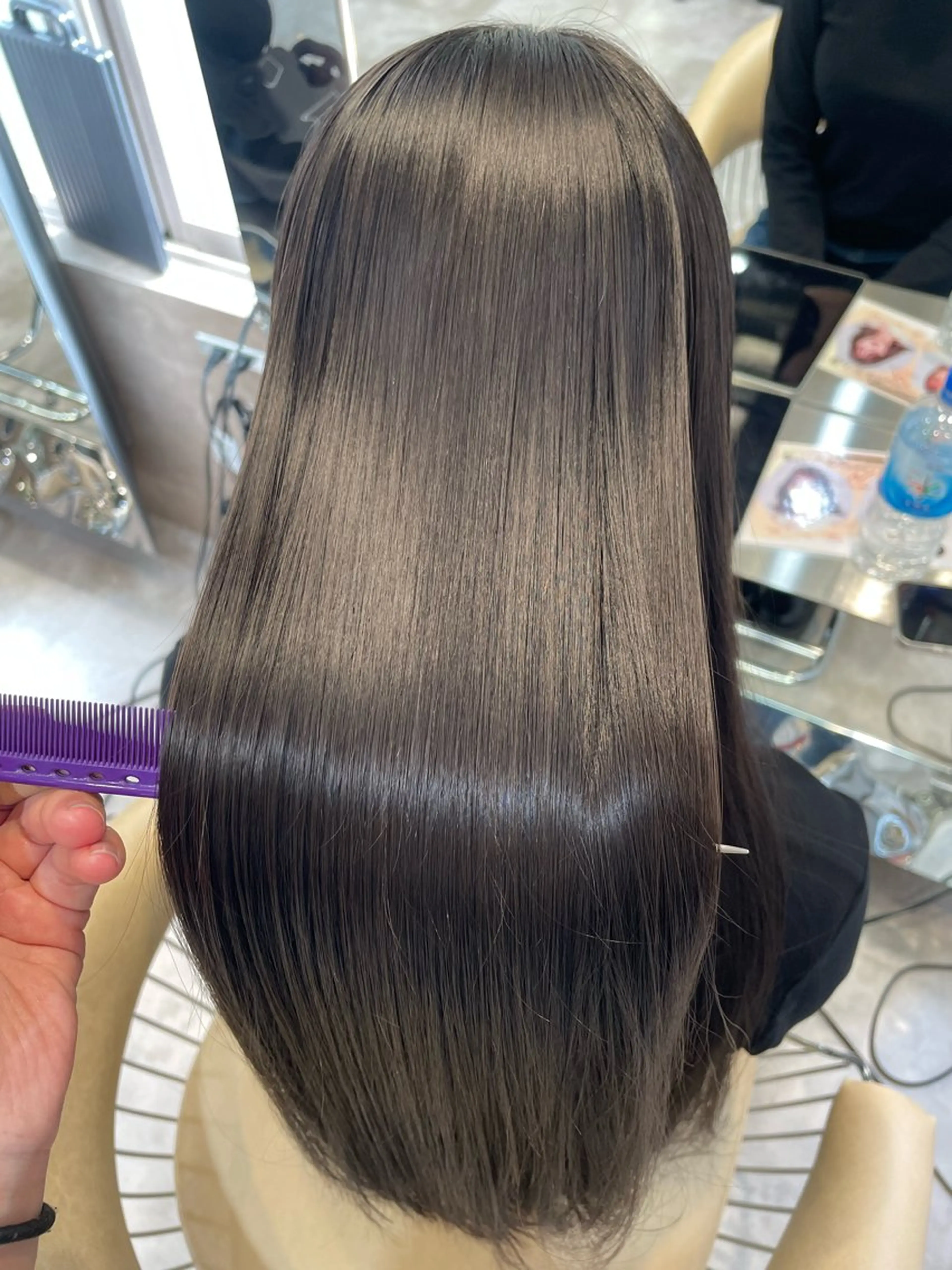 ロング わきわか くるみのヘアスタイル