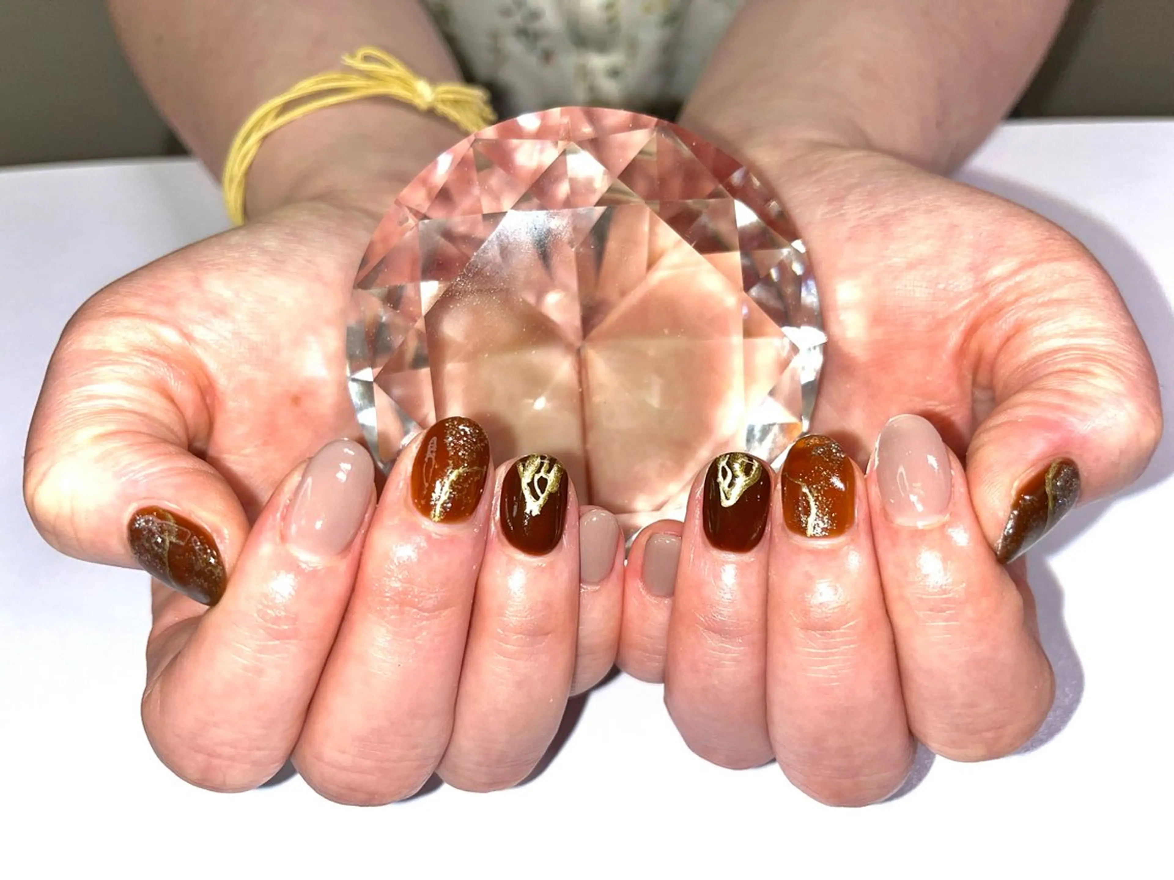 ネイル オフィスネイル ワンカラーネイル シンプルネイル ワンホンネイル 冬ネイル ハンドネイル N's Nailのネイルデザイン