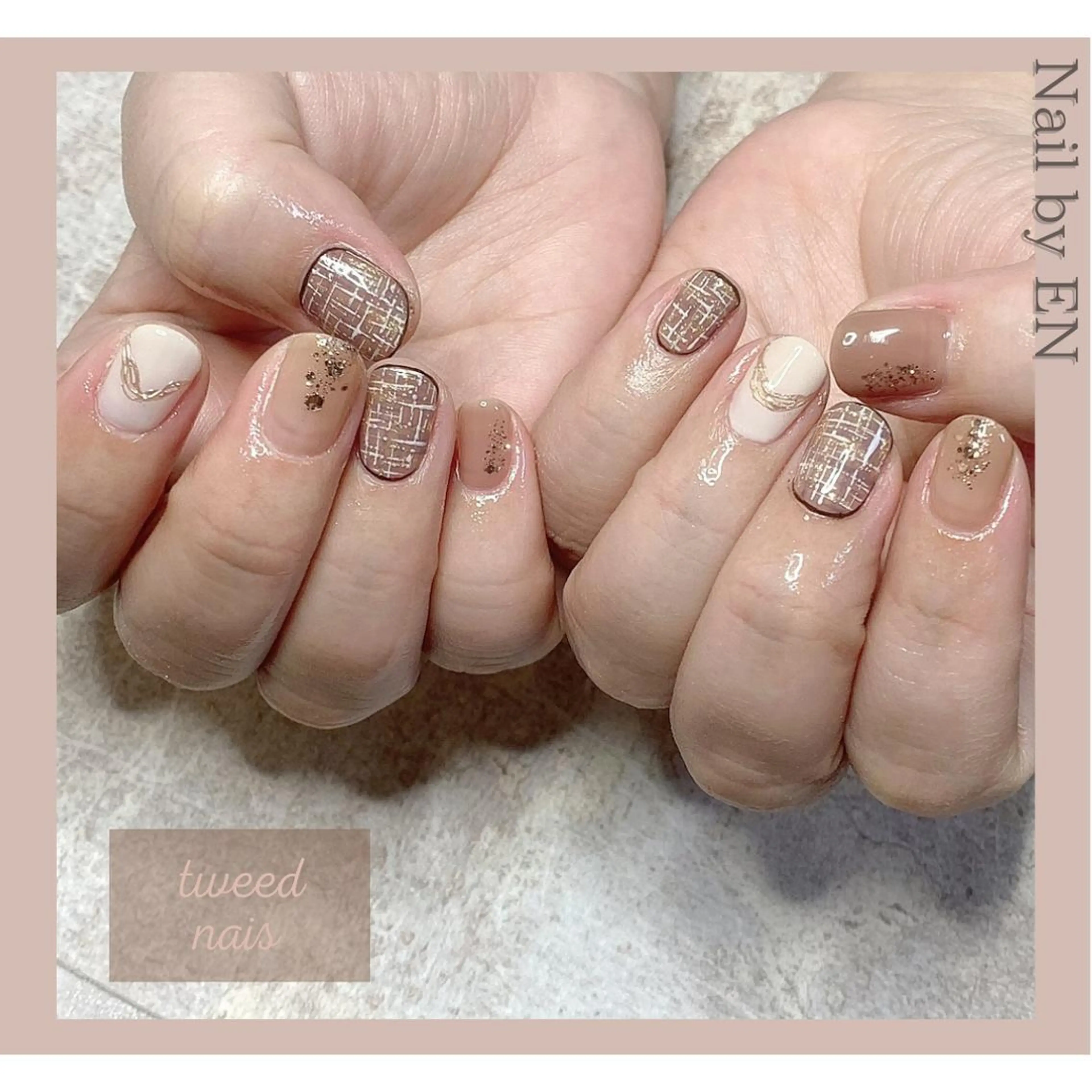 ネイル Nail&Wax by ENのネイルデザイン