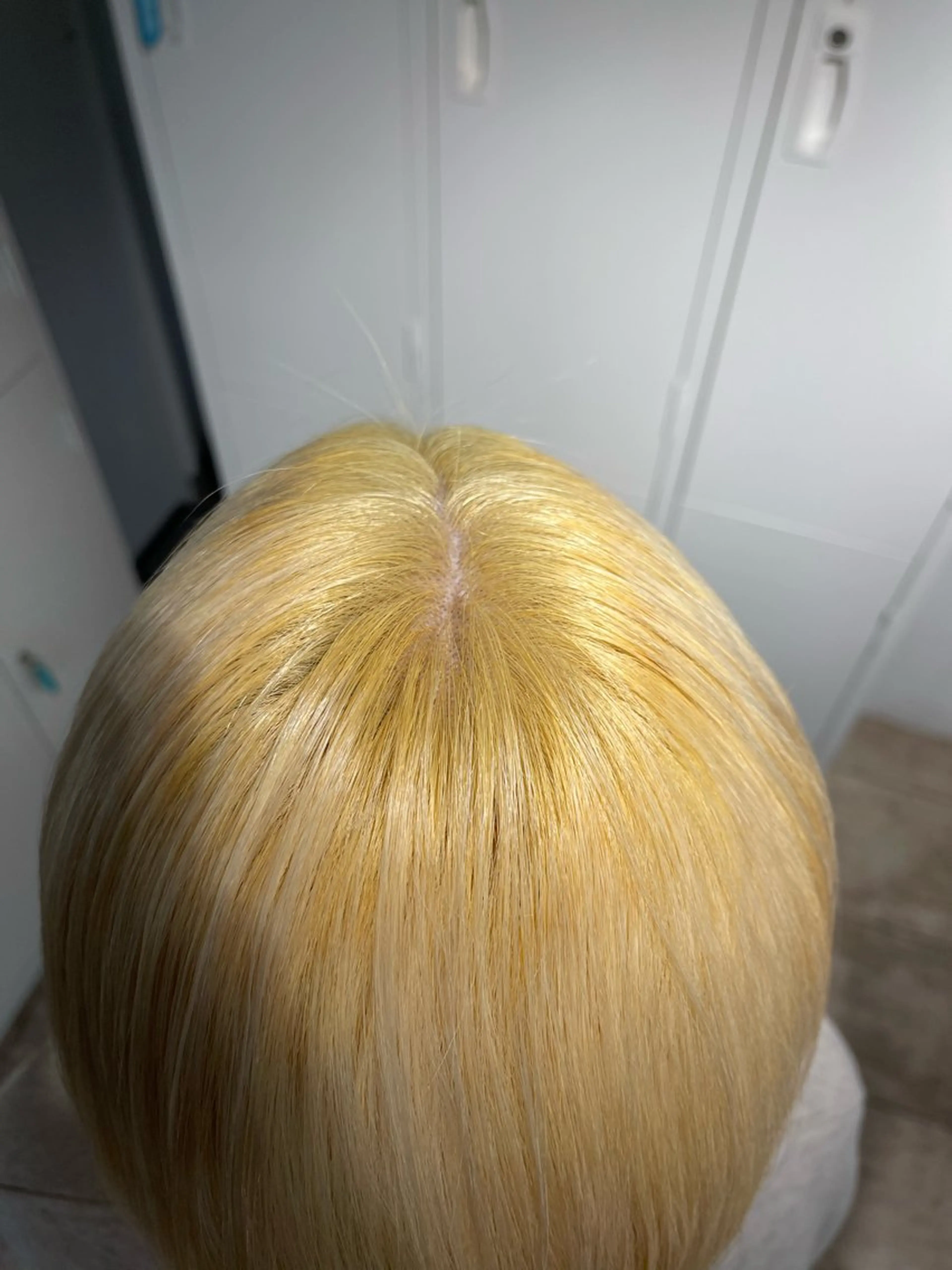 カラー ブリーチ 抜きっぱなしブロンド 髪質改善/ブリーチ takashiのヘアスタイル