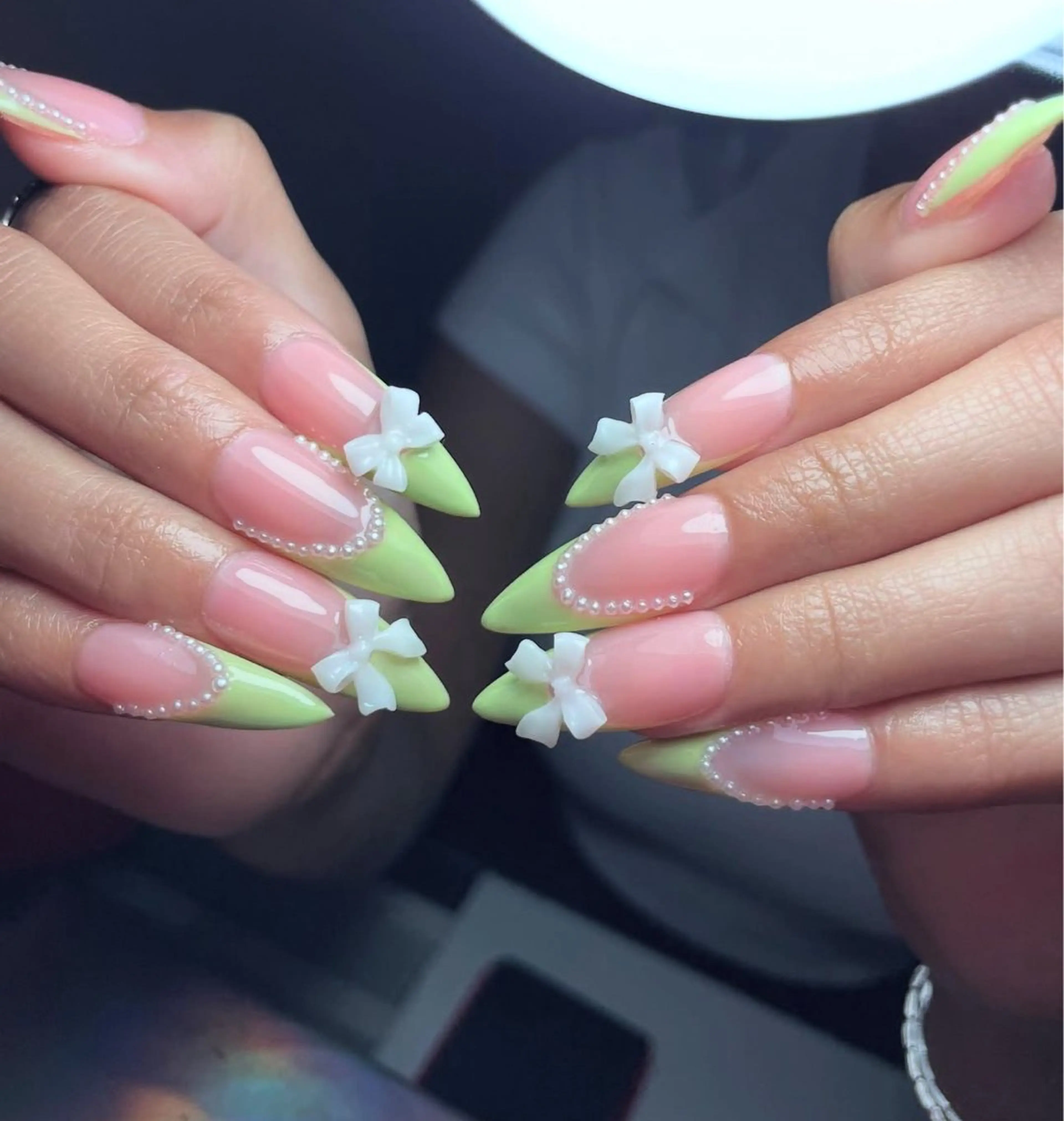 ネイル ジェルネイル 韓国ネイル マグネットネイル ネイルチップ 冬ネイル Lenie Nailのネイルデザイン