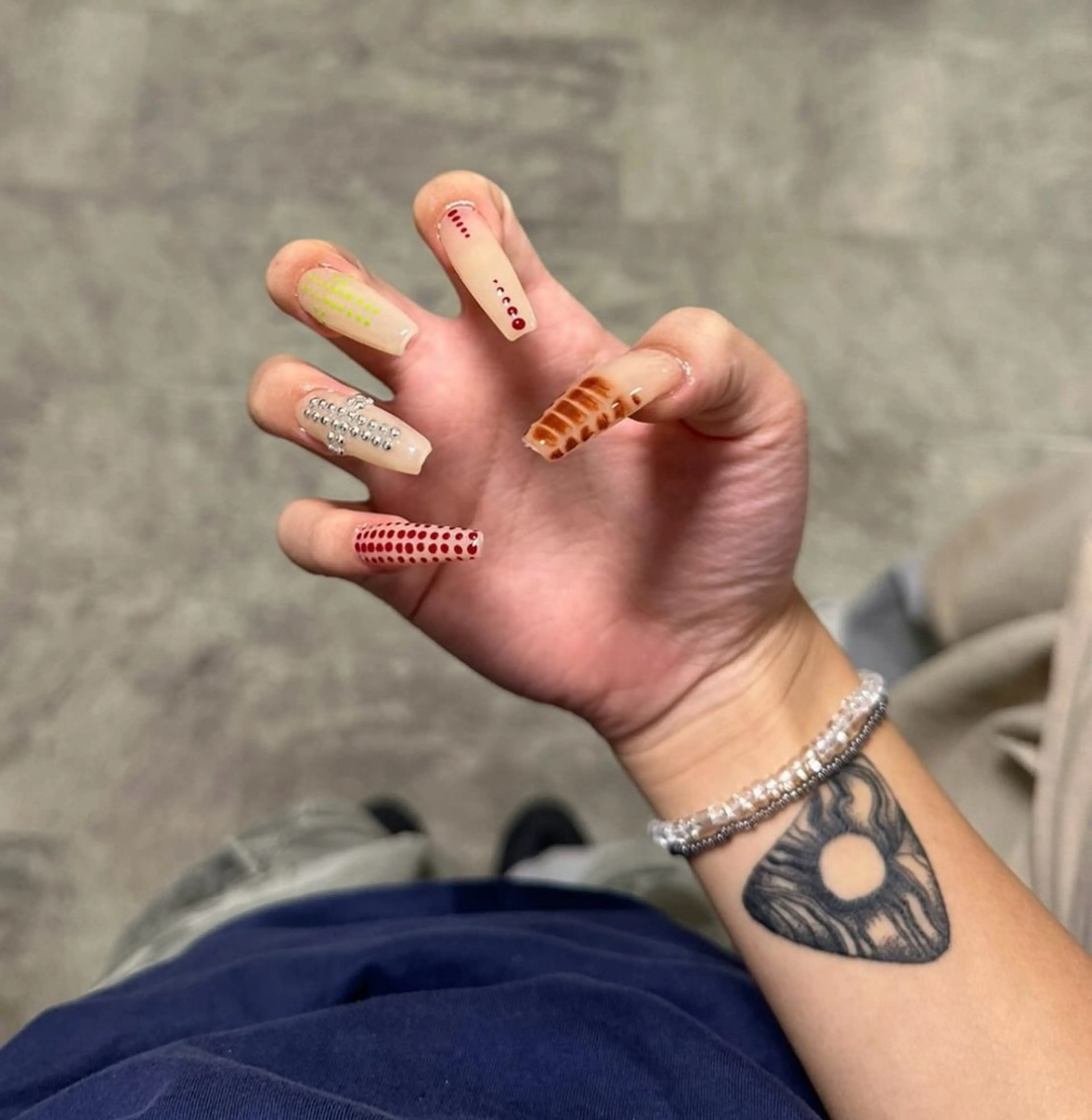 チップ長さ出し150分アートやり放題⋆⸜♡⸝‍⋆の写真