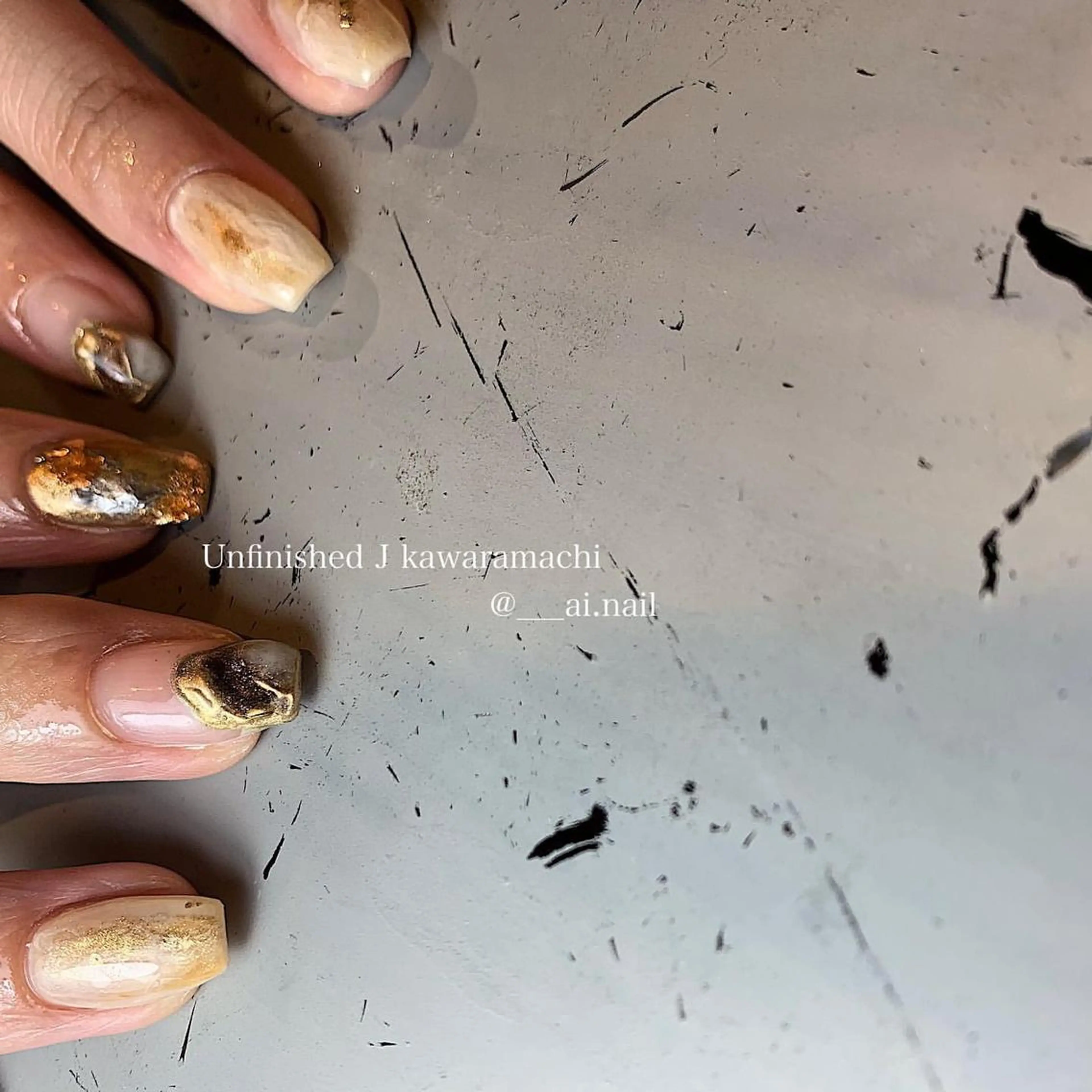 ネイル ハンドネイル 🍃伏見 / soL nail / aiのネイルデザイン