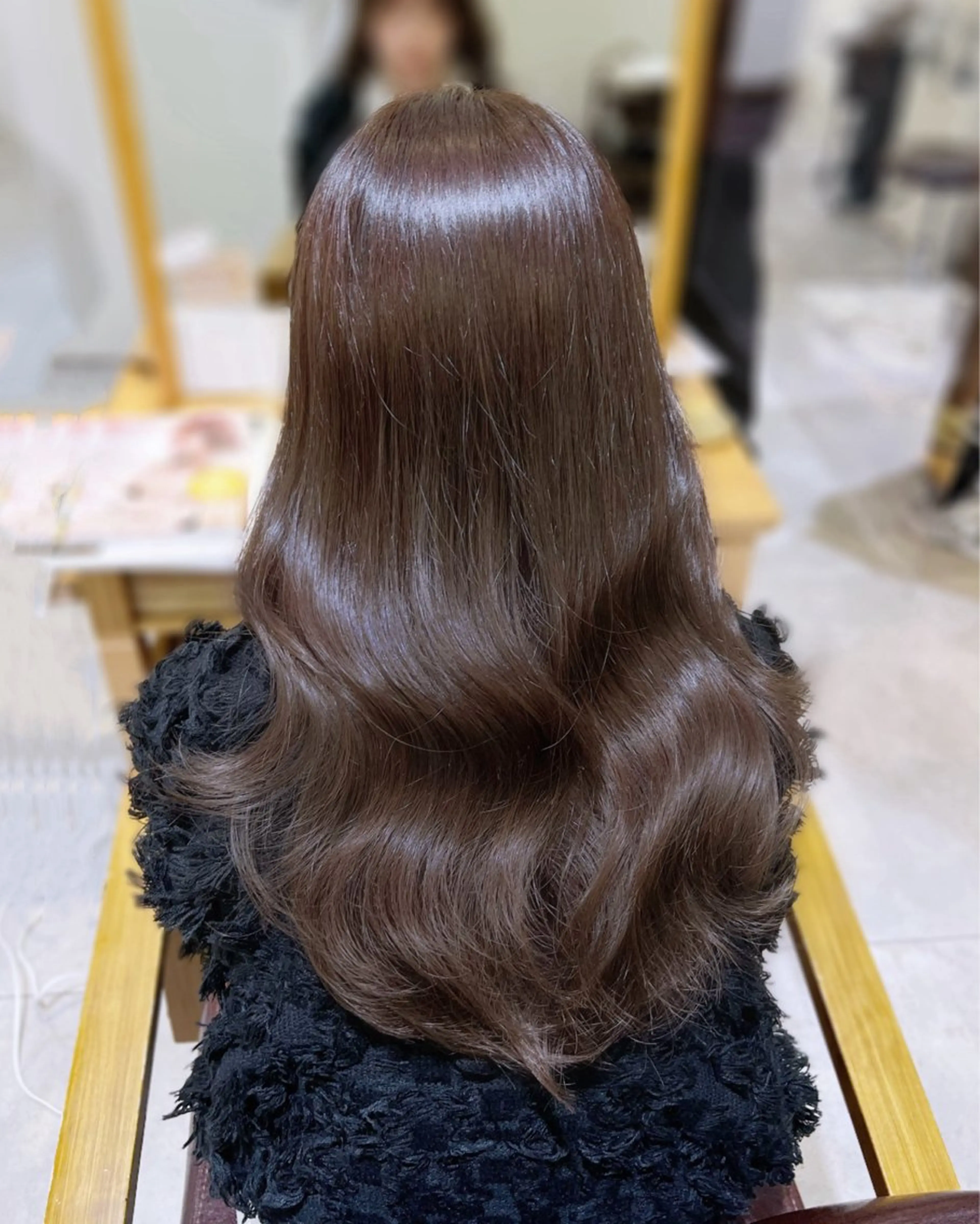 ロング カラー カット ヘアカラー 韓国ヘア×髪質改善 /yoshikaのヘアスタイル
