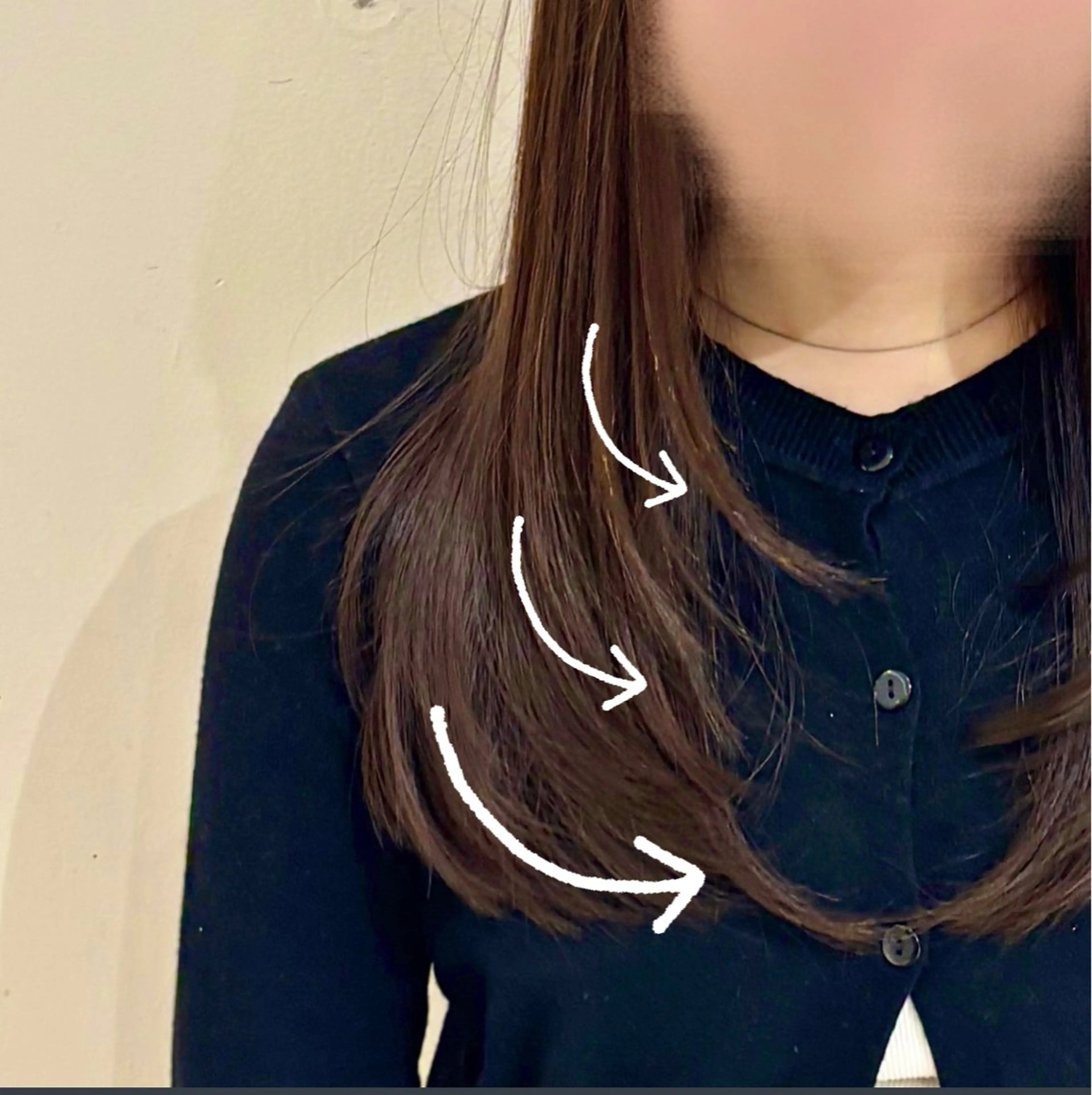 ロング カラー ロングレイヤー グレージュ レイヤーカット ロング 岩澤 帆空斗のヘアスタイル