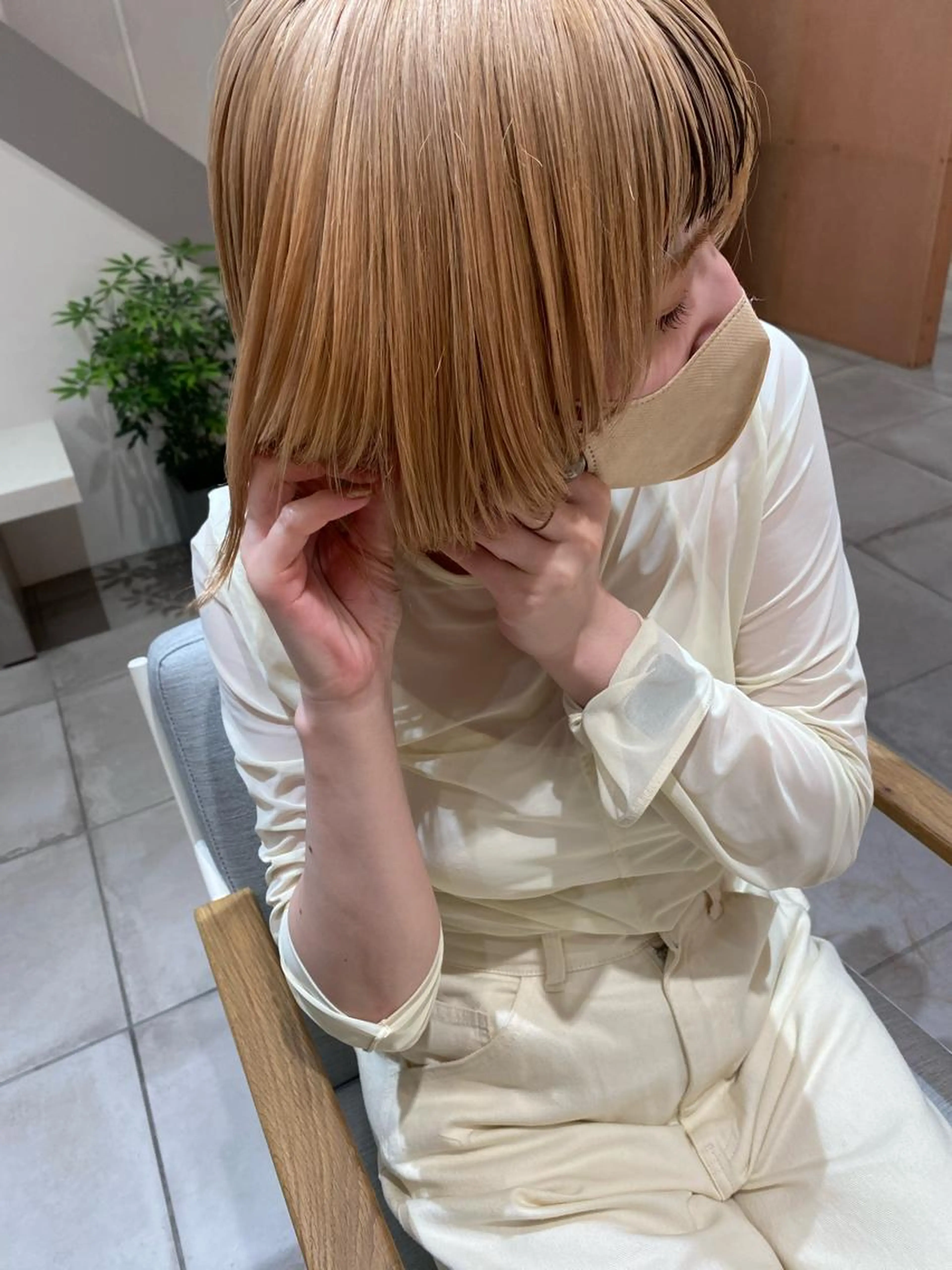 👒モデル募集中👒カット➕Wカラーの写真