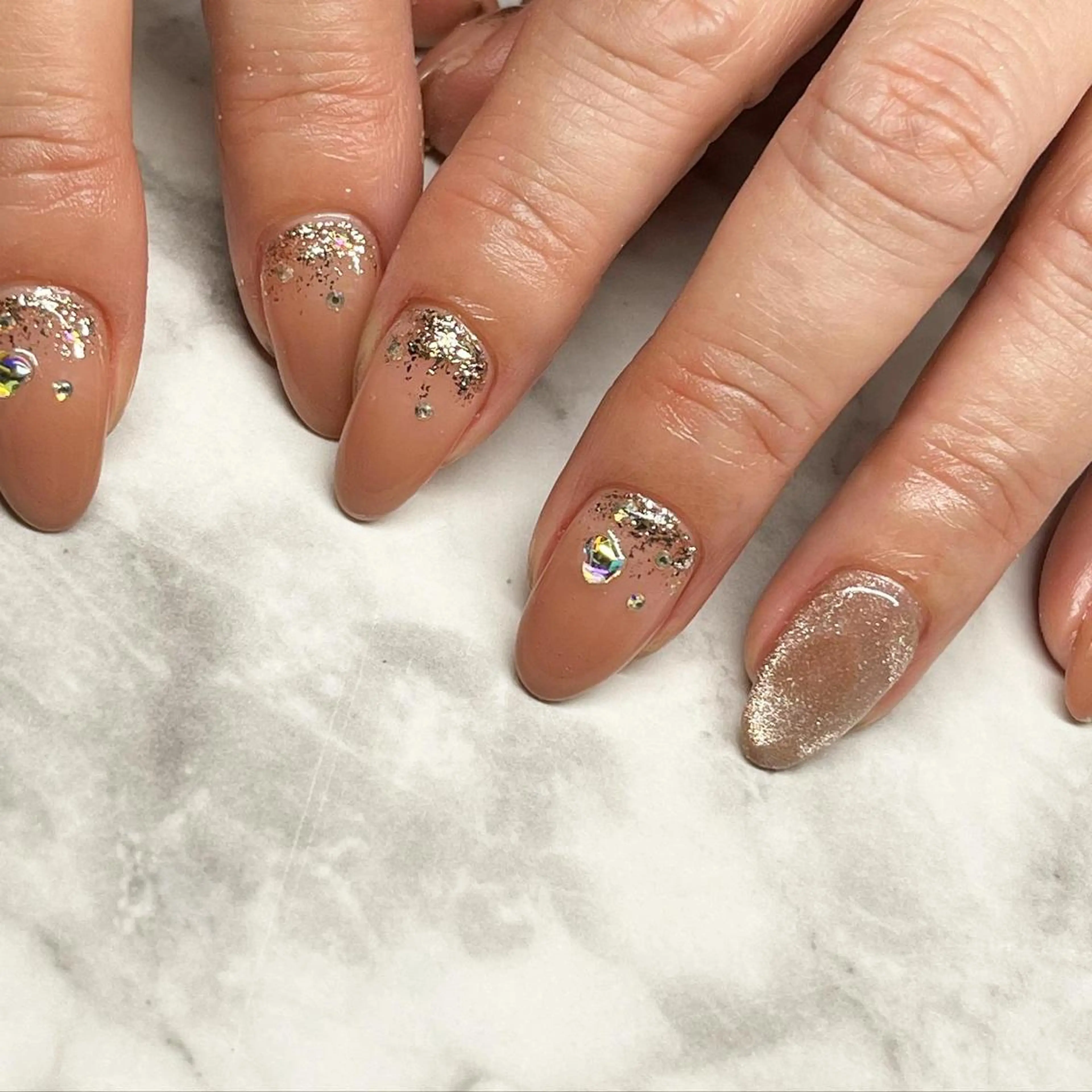 ネイル 持ち込み 587nail *のネイルデザイン