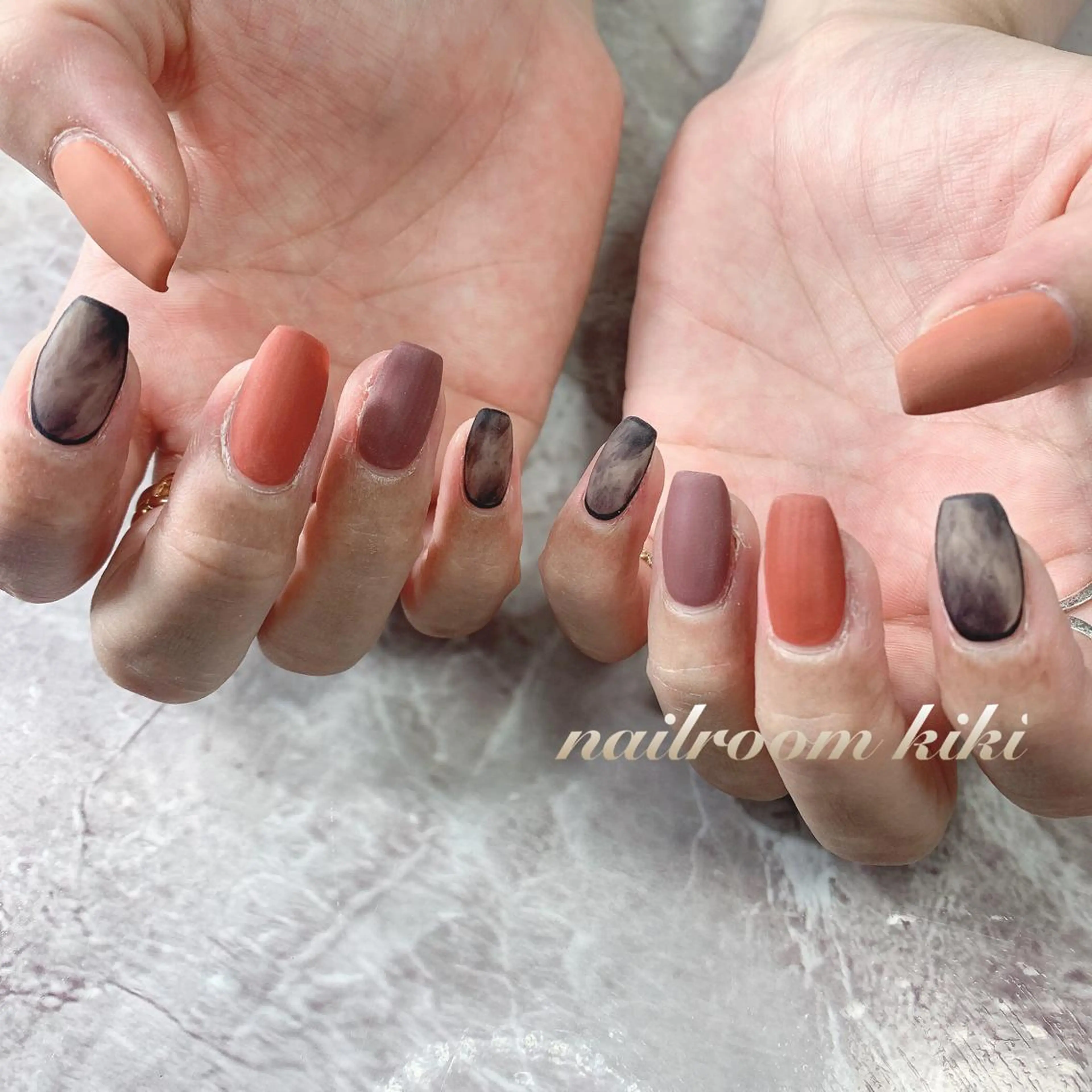 ネイル マットネイル Salon de kiki所属・Salonde kikiのネイルデザイン