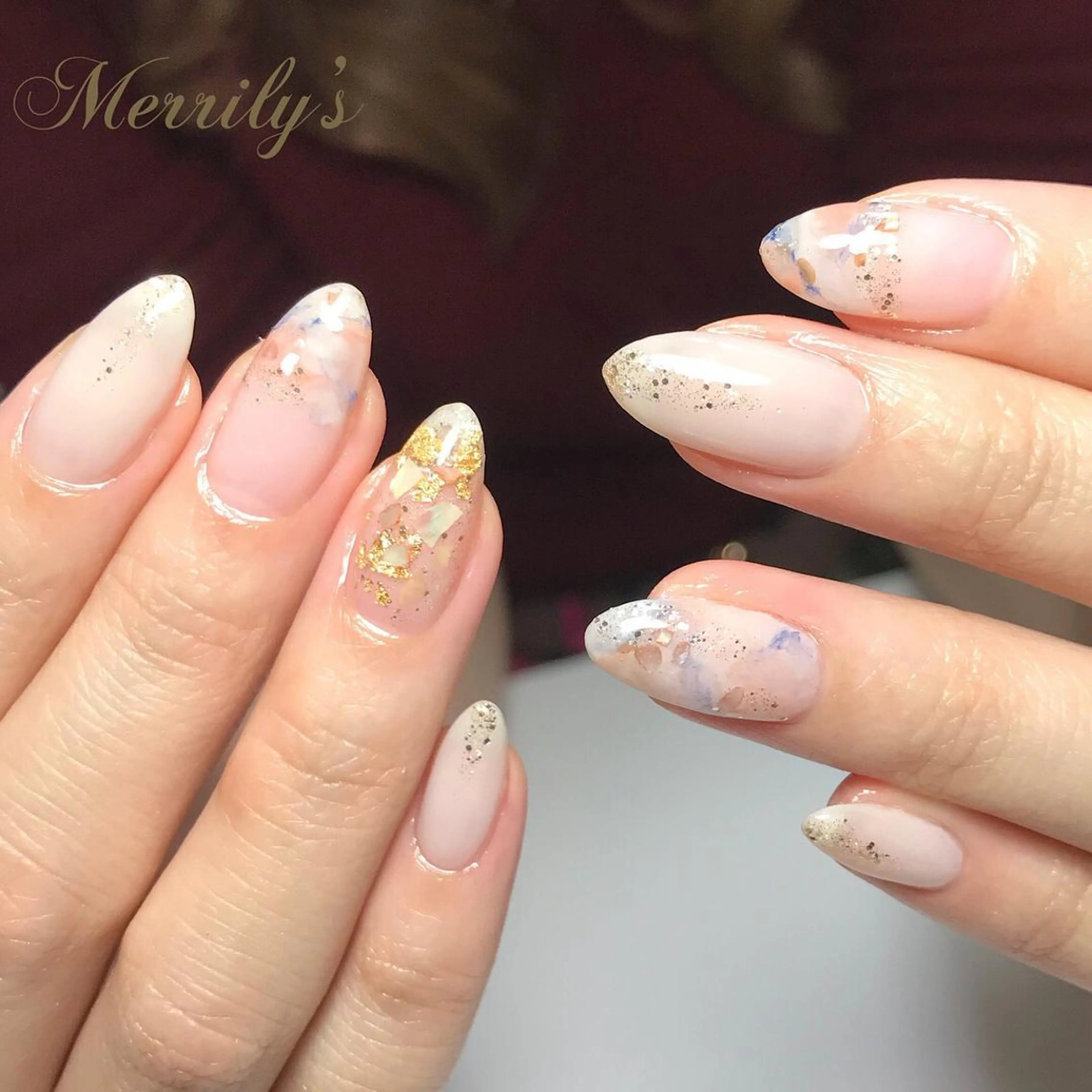 ネイル Merrily's所属・Merrily's Hagi Minaのネイルデザイン