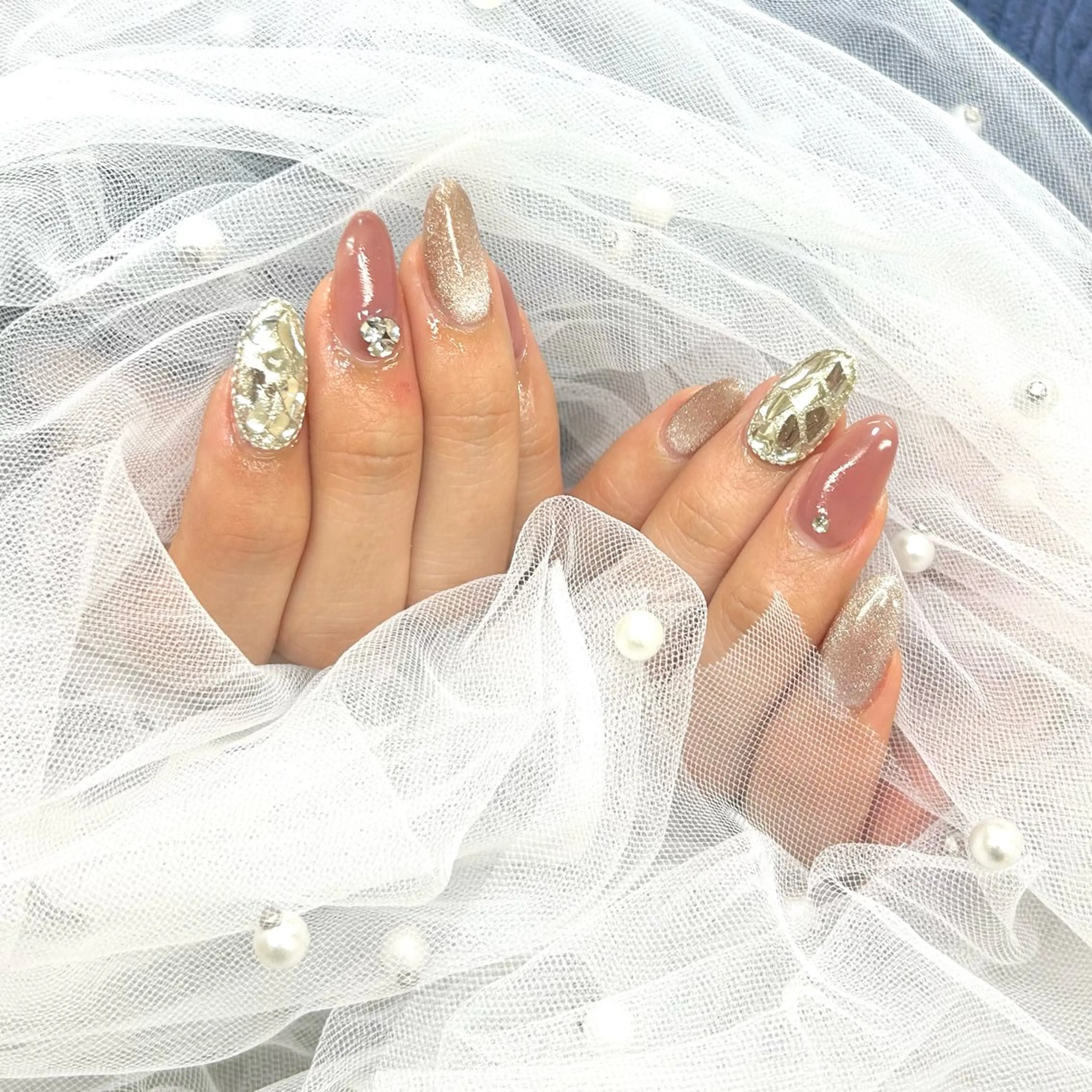 ネイル マグネットネイル nail&eyelash Ornate【オーネイト】所属・Ornate Hiramotoのネイルデザイン