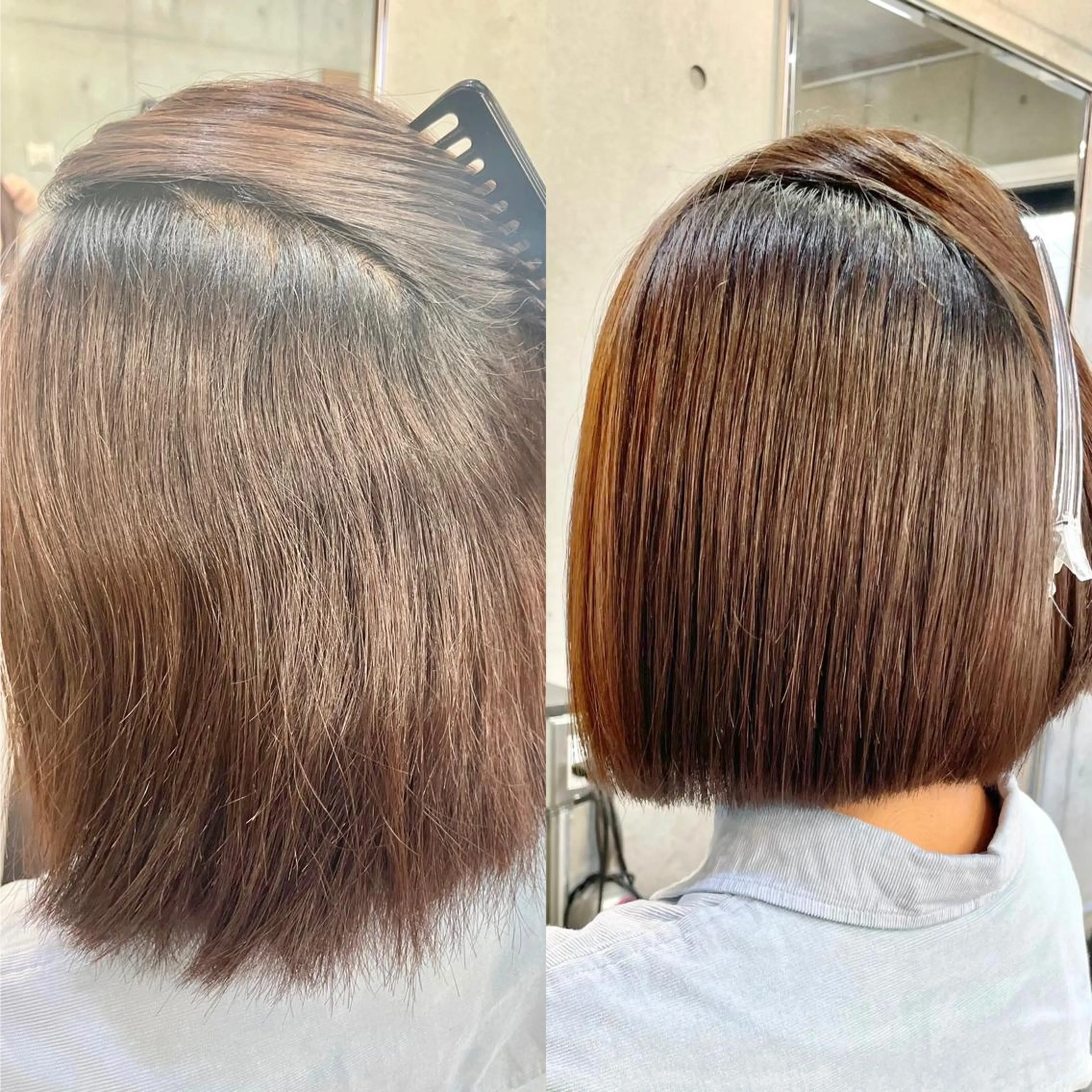 ショート ショートボブ ハンサムショート ボブ くびれヘア ハイライト カット 縮毛矯正 トリートメント ショートボブ縮毛矯正 髪質改善のプロ山道潤のヘアスタイル