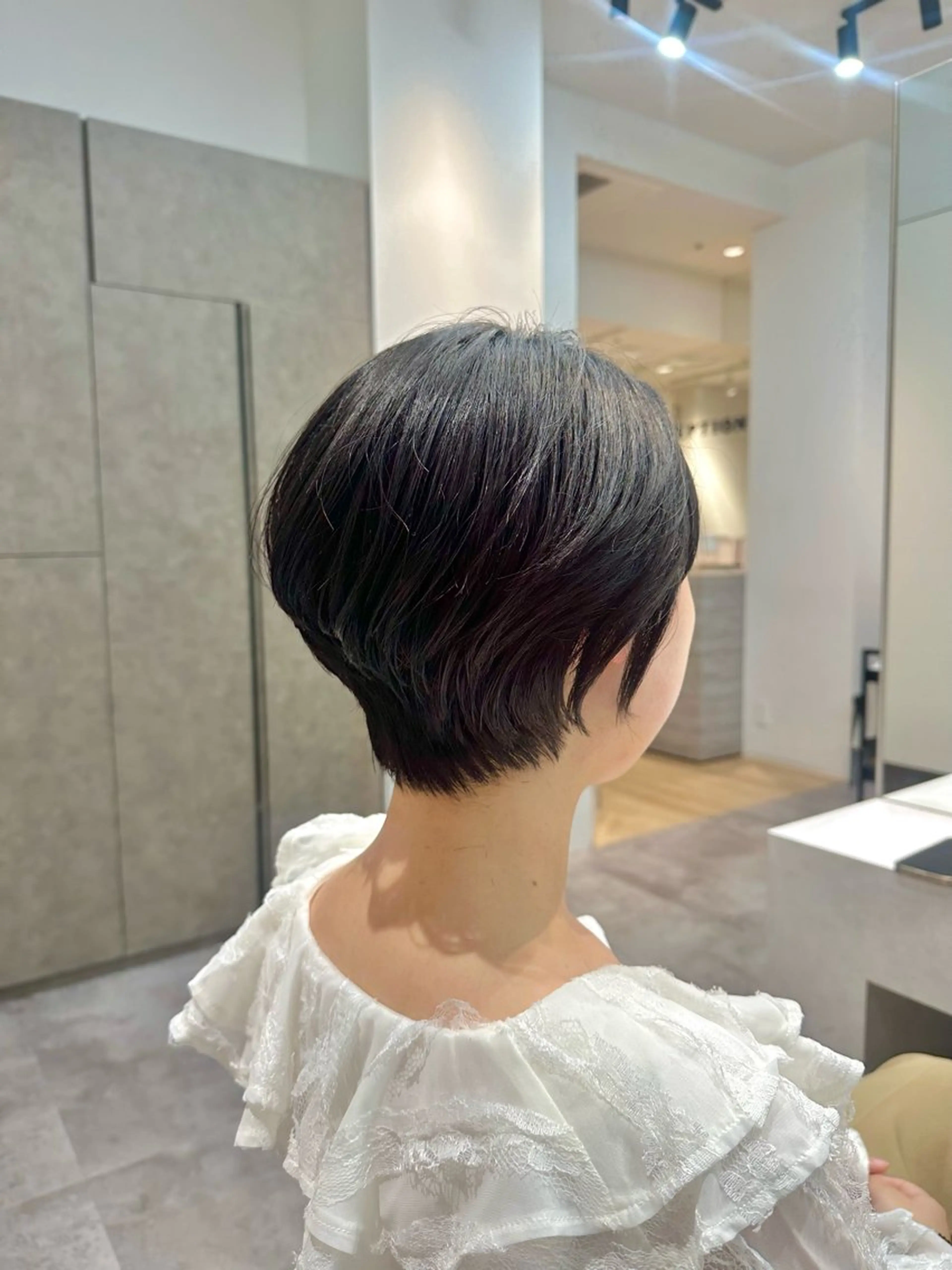 ショート ショートヘア カット ごとう さなのヘアスタイル
