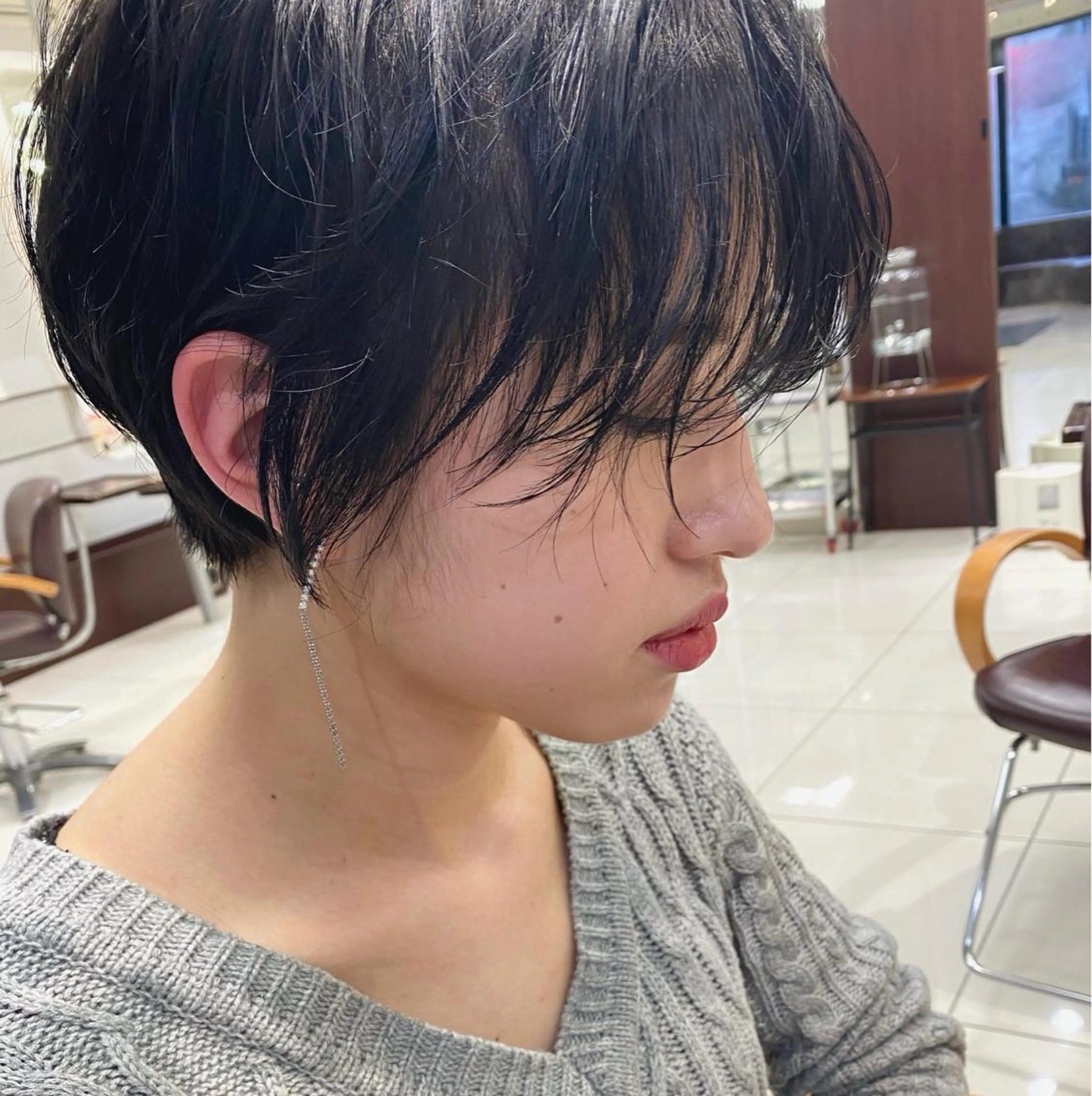 ショート カラー 2025/5/8開始 オーナー渡辺岳のヘアスタイル
