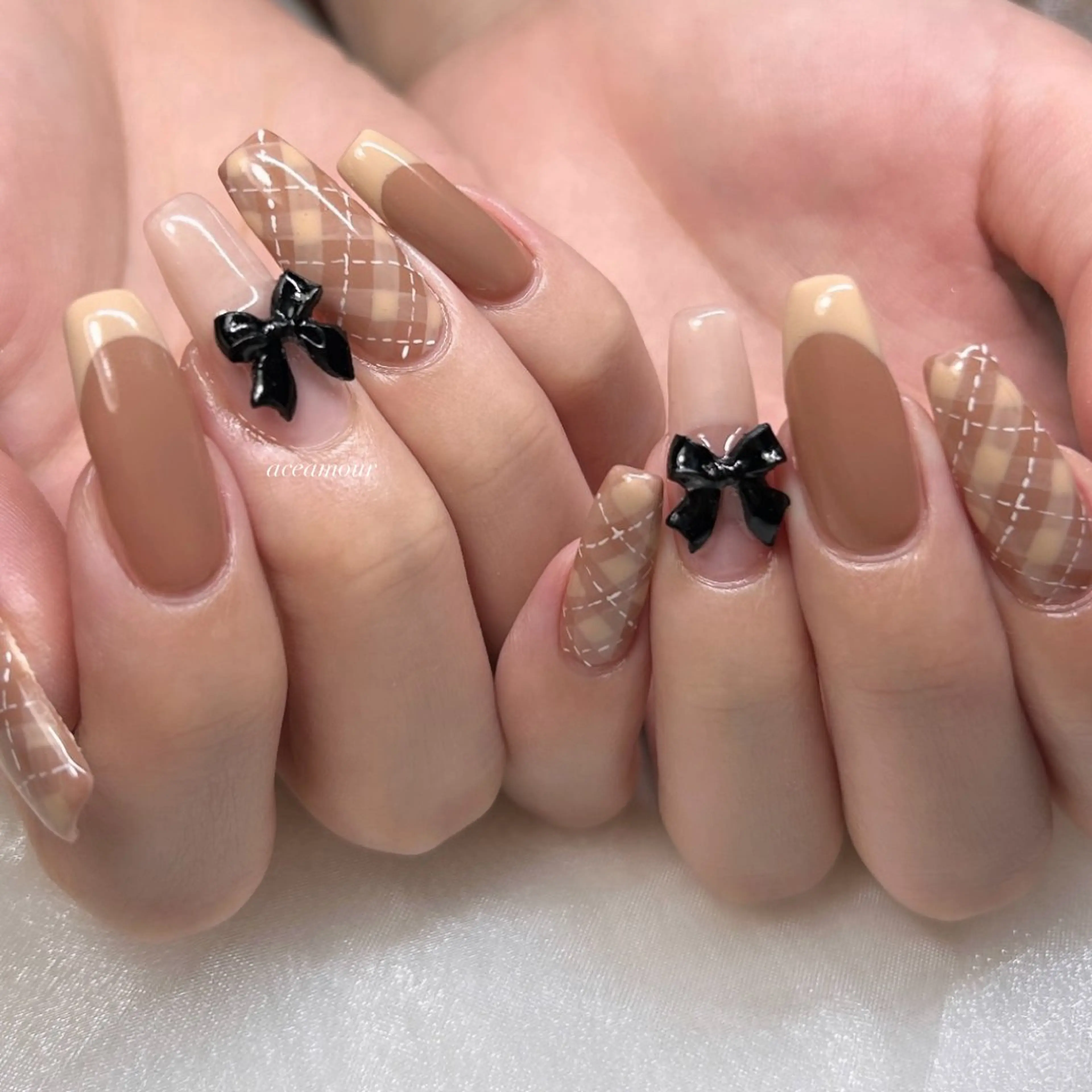 ネイル 持ち込み ハンドネイル ネイル/耳つぼ /新ホワイトニングのネイルデザイン