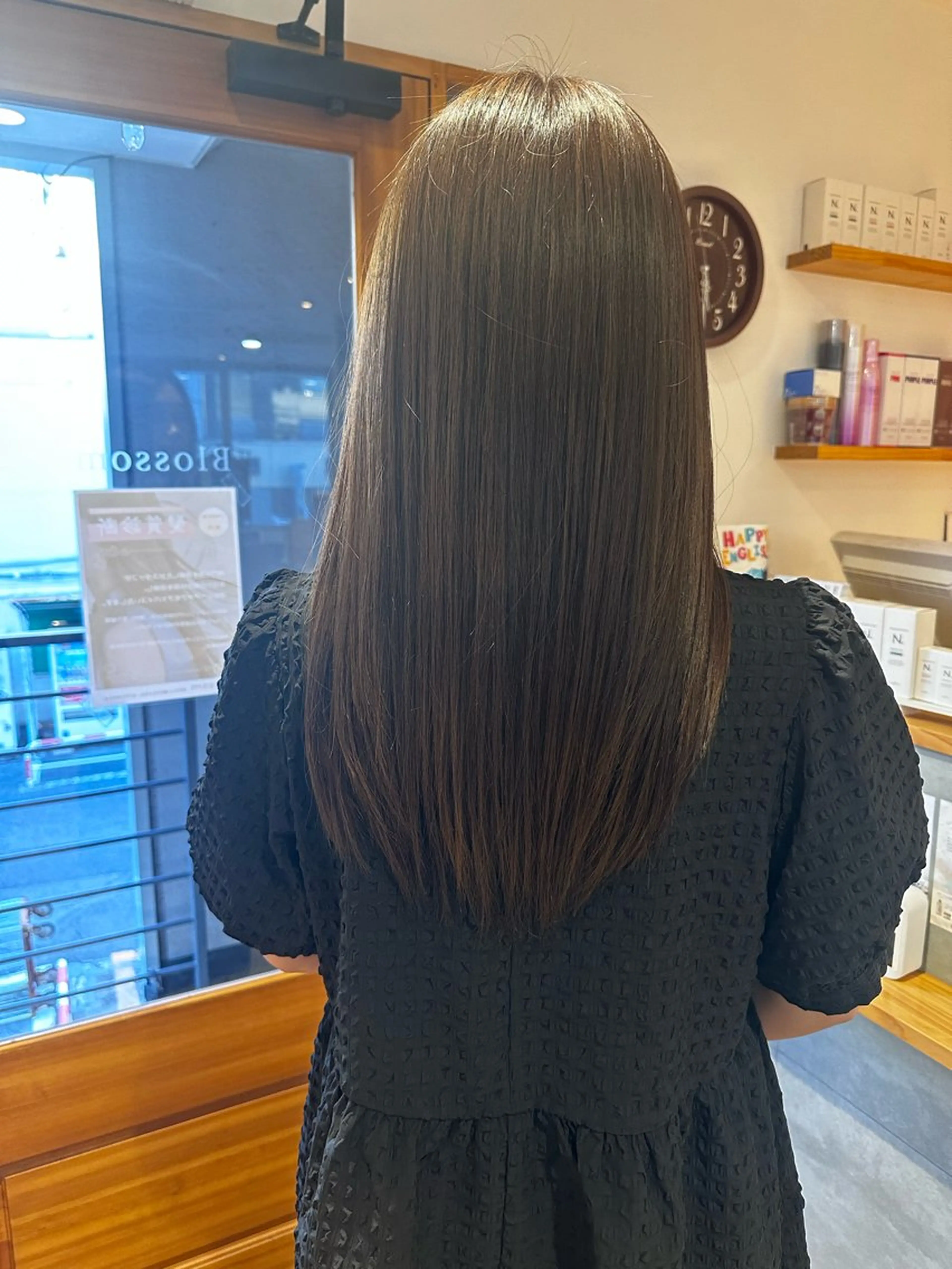 ロング ヘアカラー トリートメント S. Okuboのマツエク・マツパデザイン
