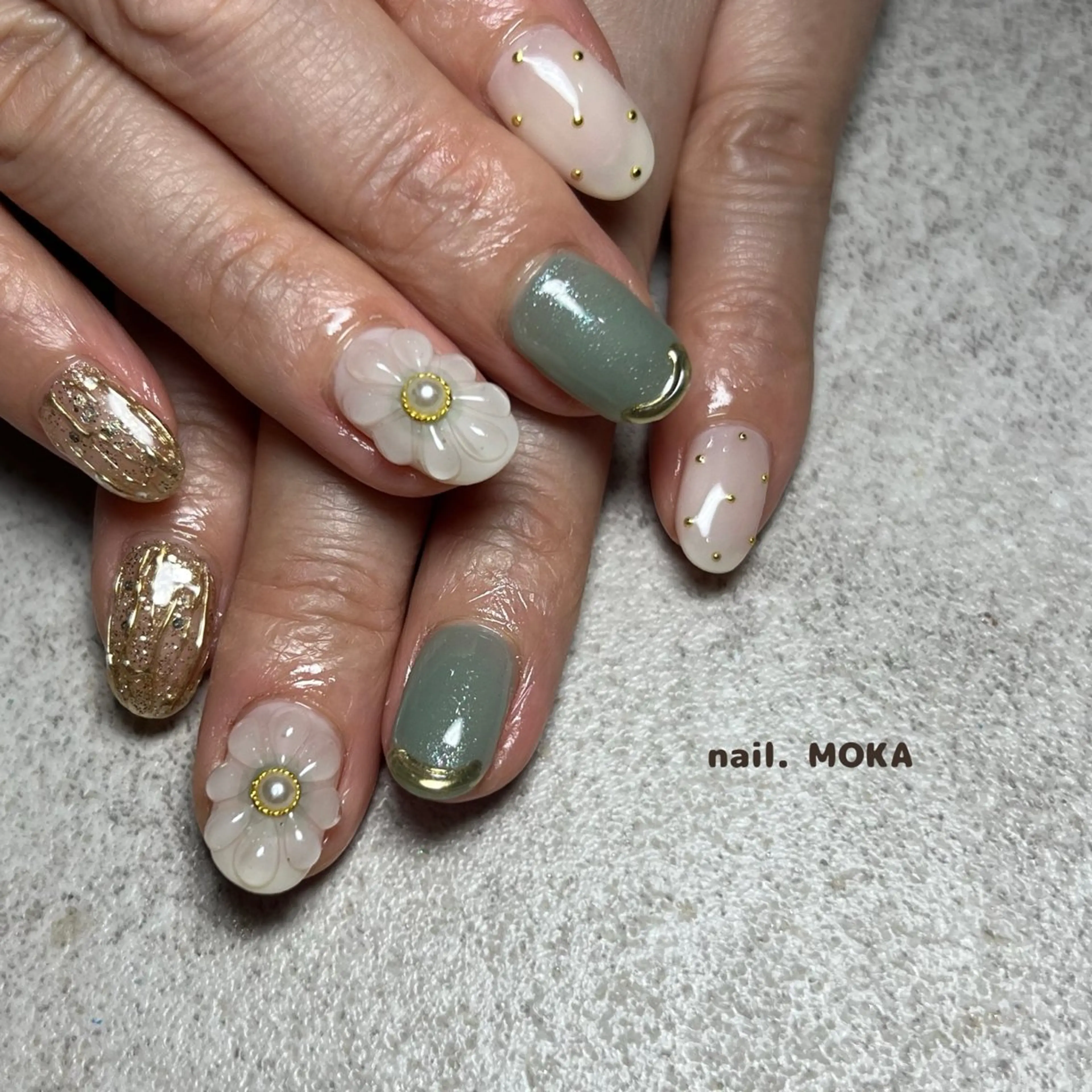 ネイル ハンドネイル nail salon MOKAのネイルデザイン