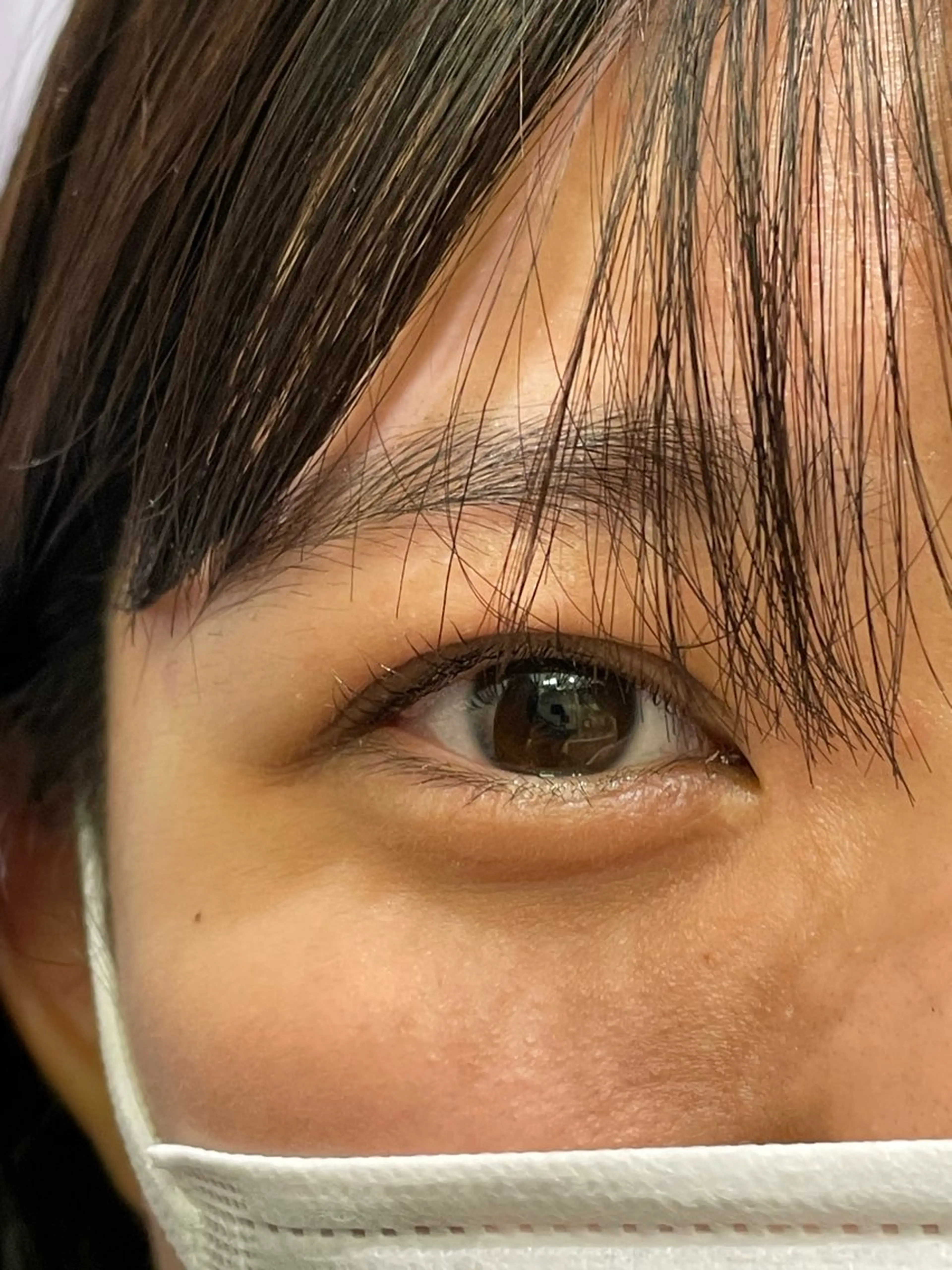 マツエク・マツパ cure所属・井上 真里奈のヘアスタイル