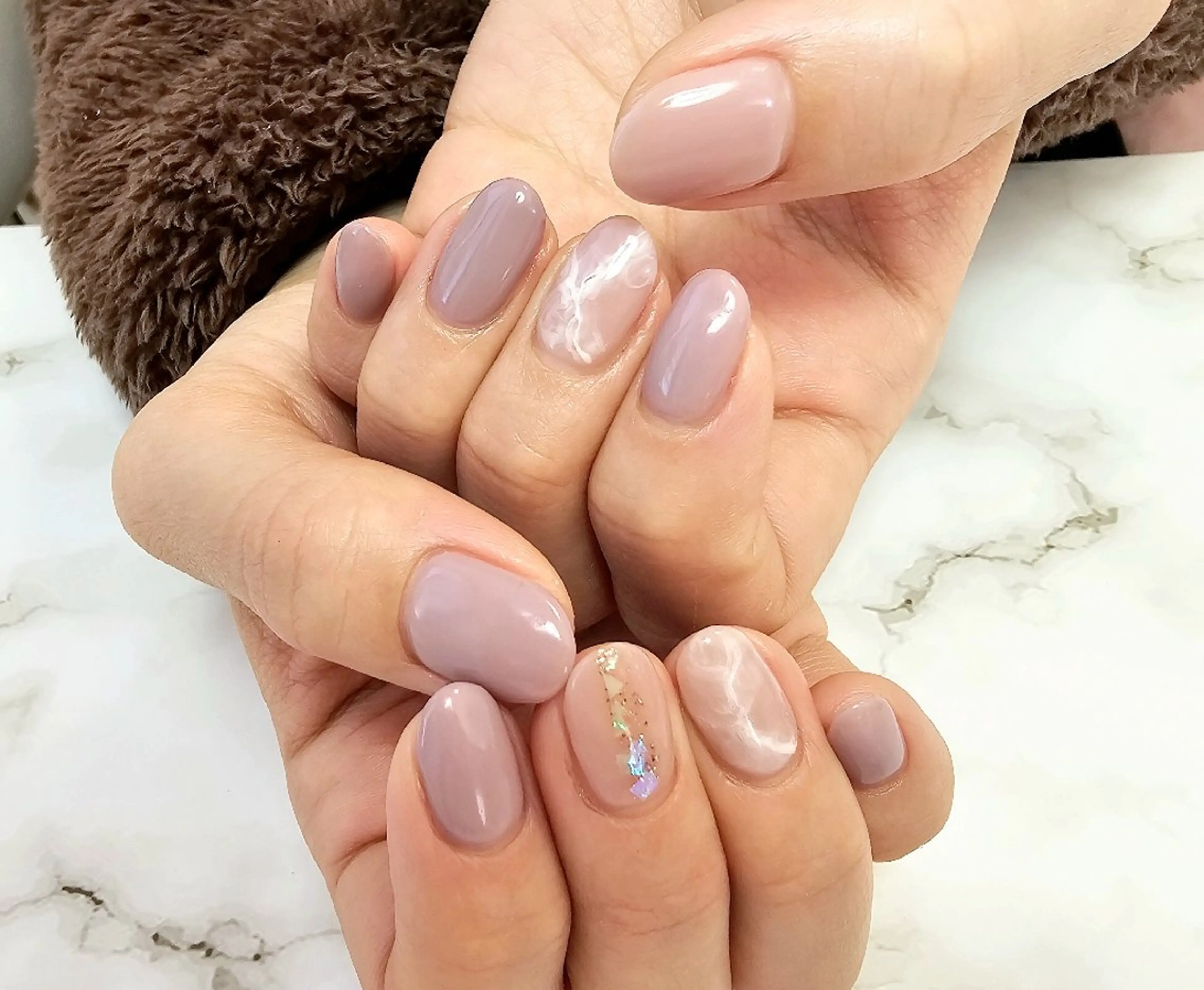 ネイル ニュアンスネイル Chika  Nail MIRAIのネイルデザイン