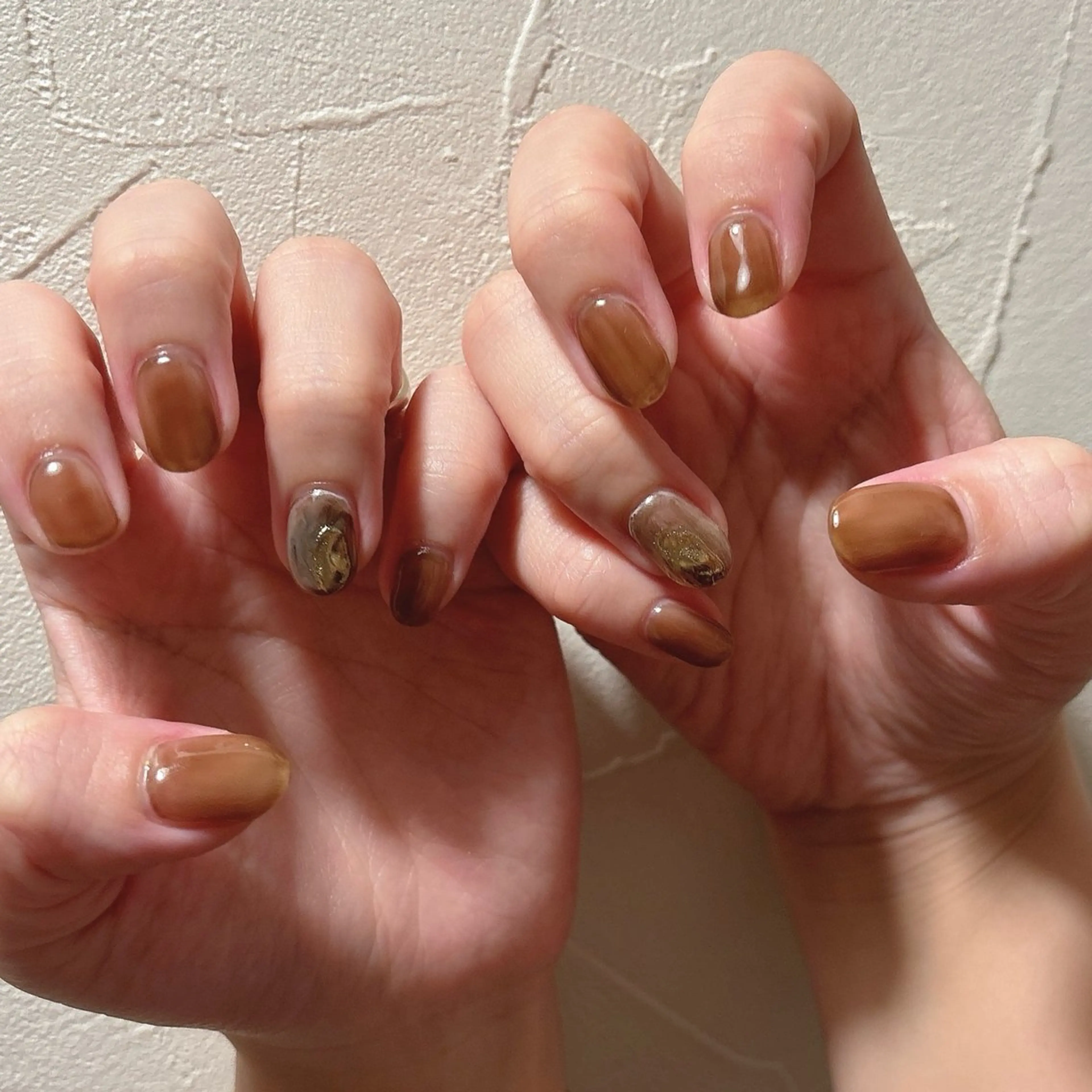 ネイル ニュアンスネイル ワンカラーネイル シンプルネイル ハンドネイル nails 🎀meのネイルデザイン
